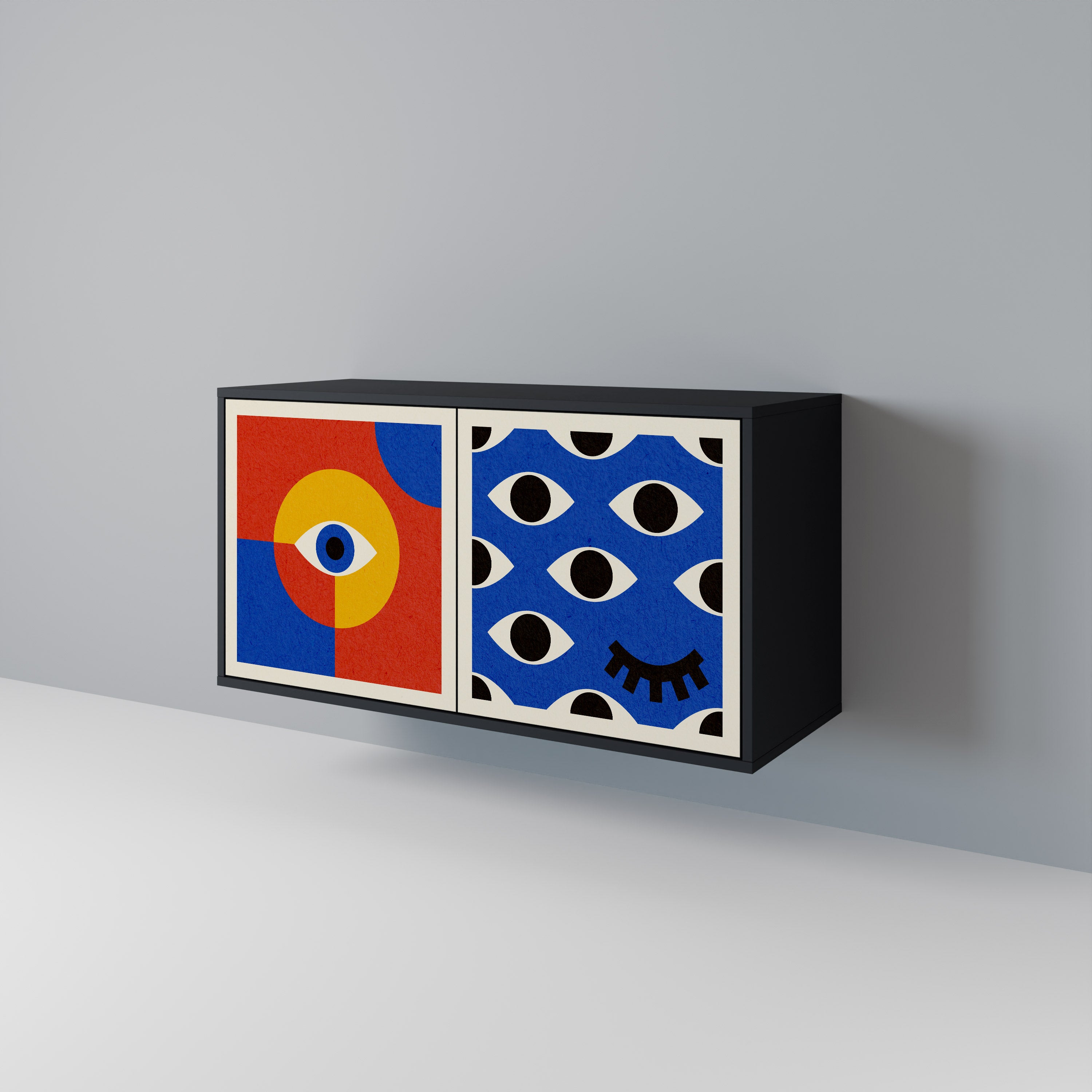 GEOMETRIC EYES 2-Door Sideboard