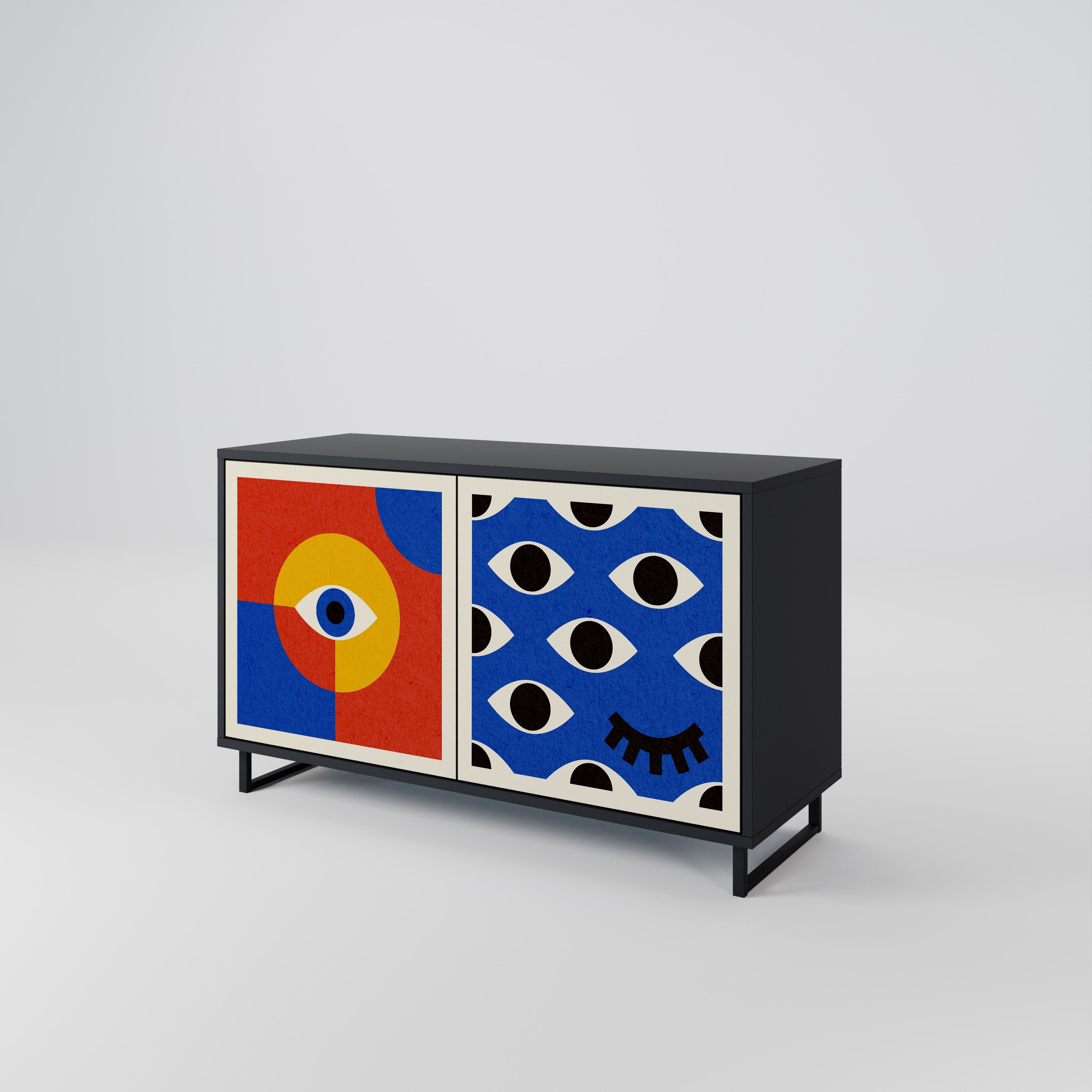 GEOMETRIC EYES 2-Door Sideboard