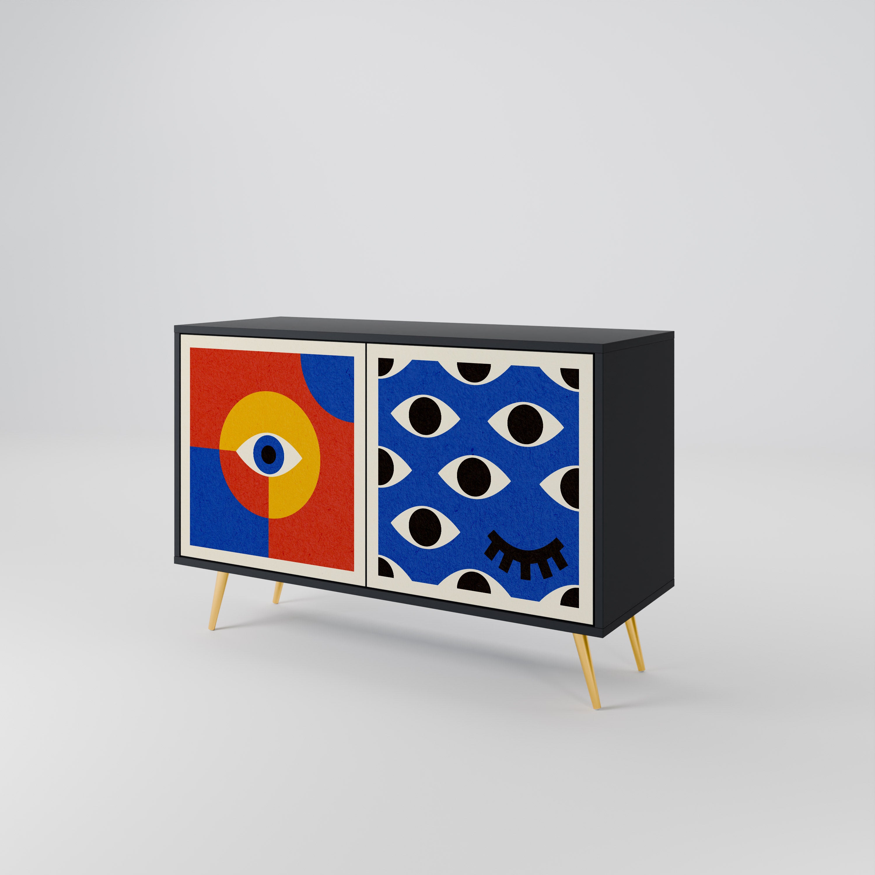 GEOMETRIC EYES 2-Door Sideboard