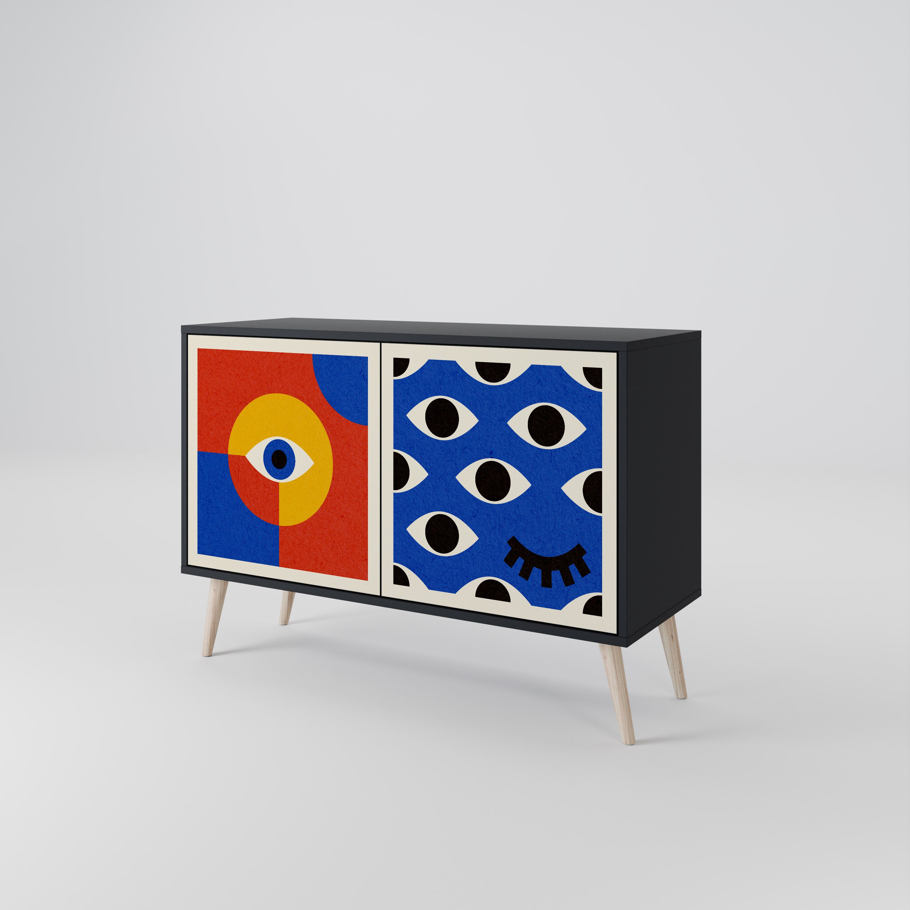 GEOMETRIC EYES 2-Door Sideboard
