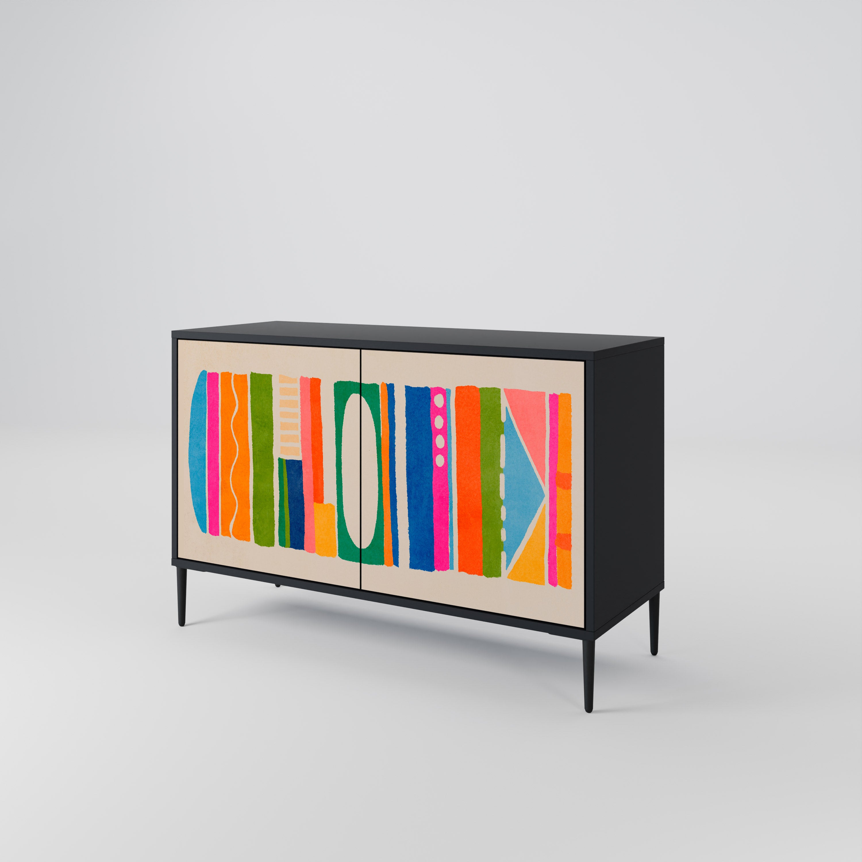 GEOMETRIC SHINE 2-Door Sideboard