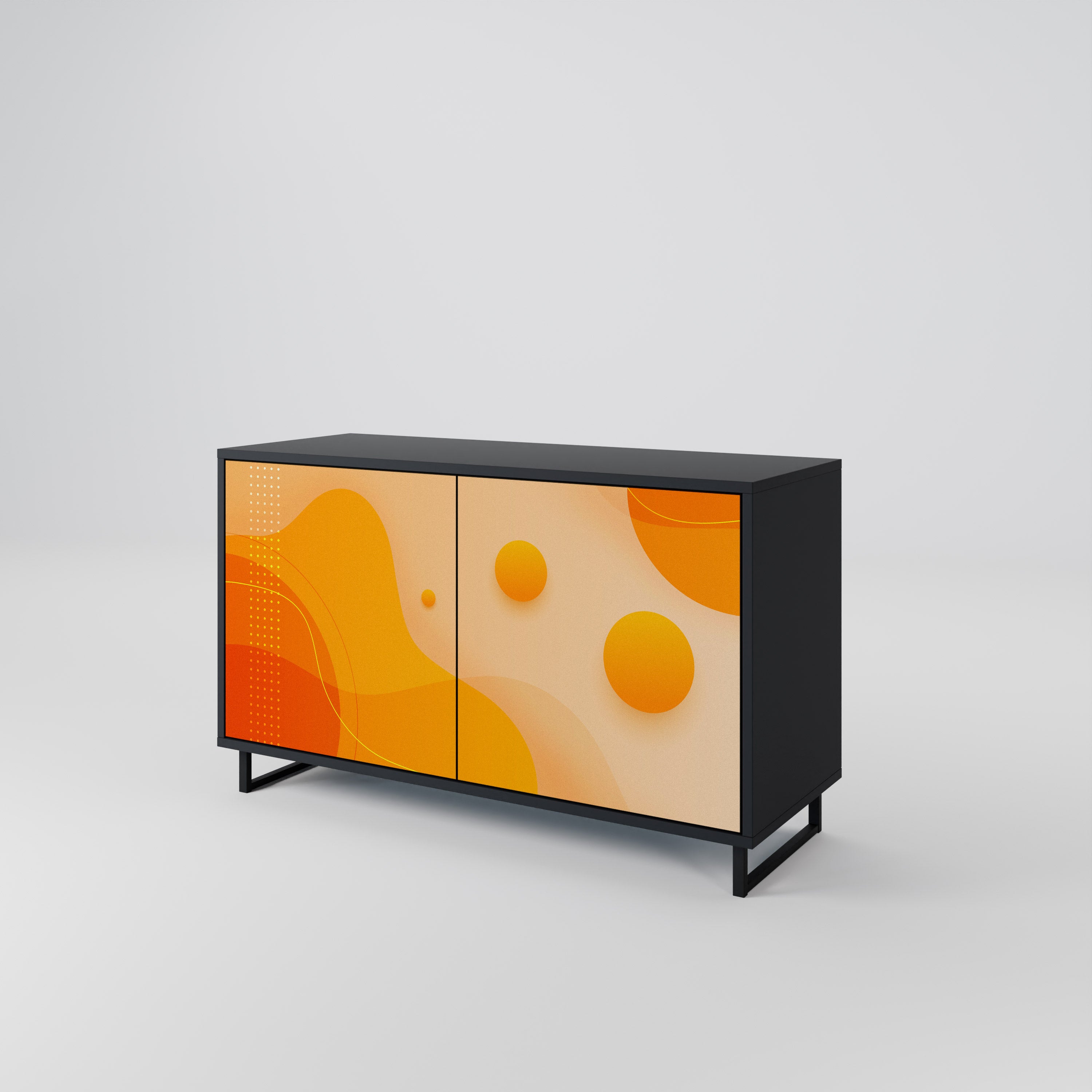 ORANGE ARRANGEMENT 2-Door Sideboard