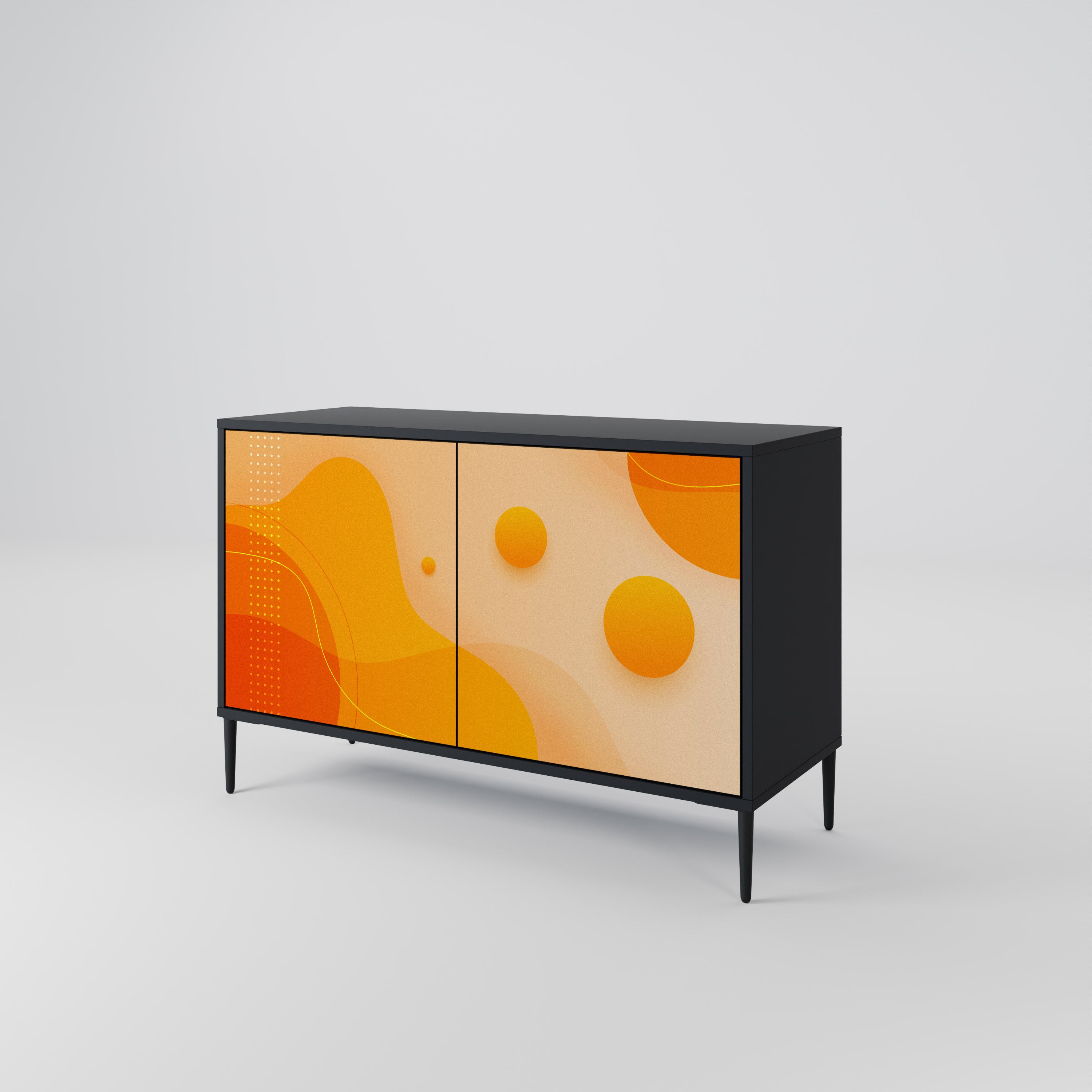 ORANGE ARRANGEMENT 2-Door Sideboard