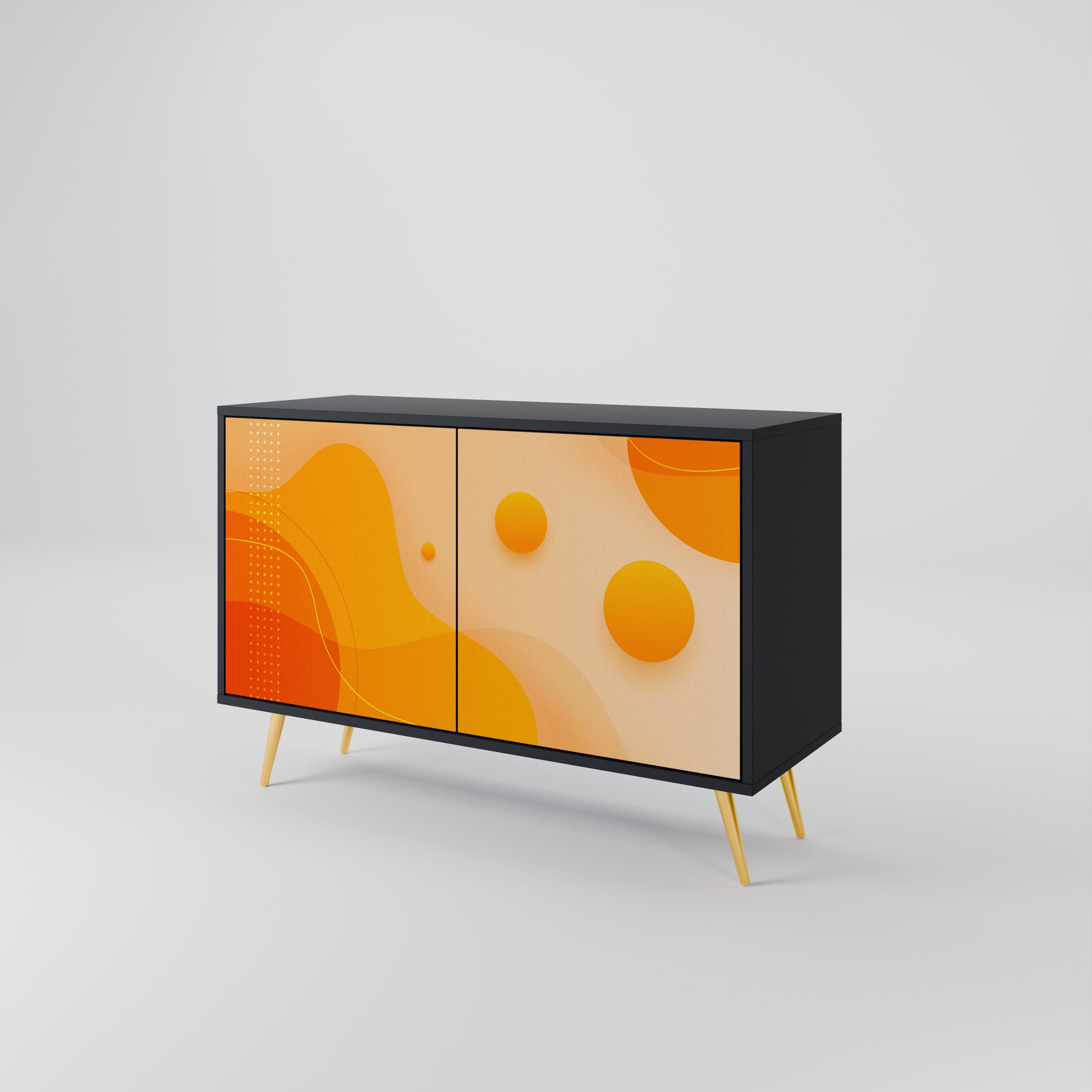 ORANGE ARRANGEMENT 2-Door Sideboard