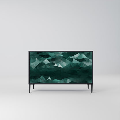 POLYGONAL FLOATING Dvoudveřová komoda