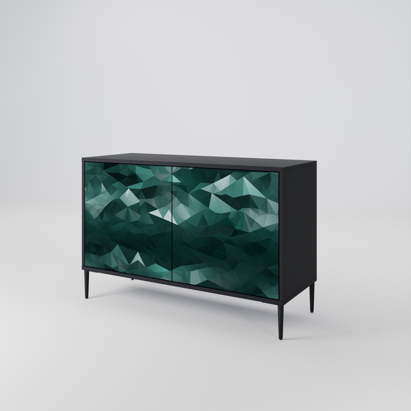 POLYGONAL FLOATING Dvoudveřová komoda
