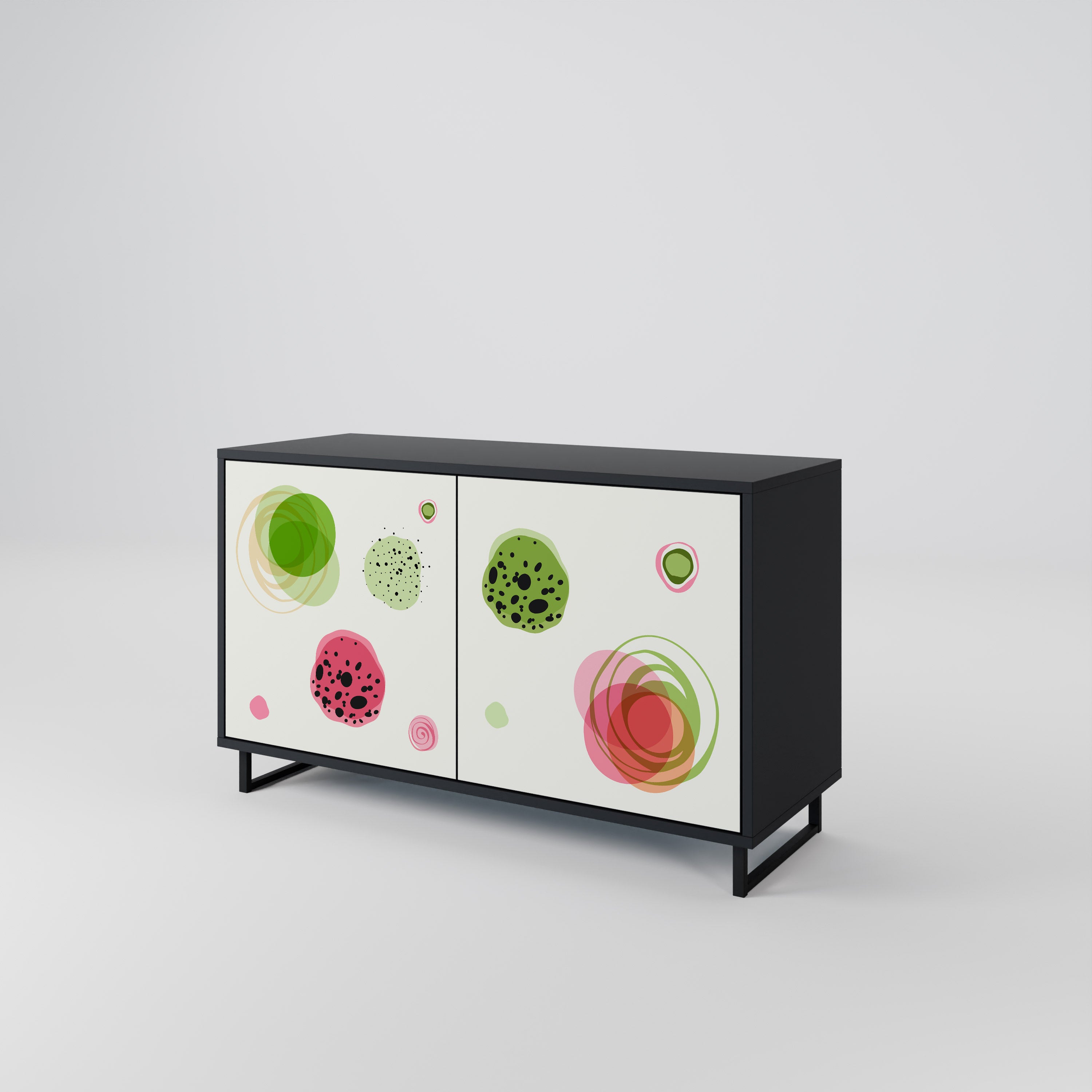 COLORFUL COSMOS 2-Door Sideboard