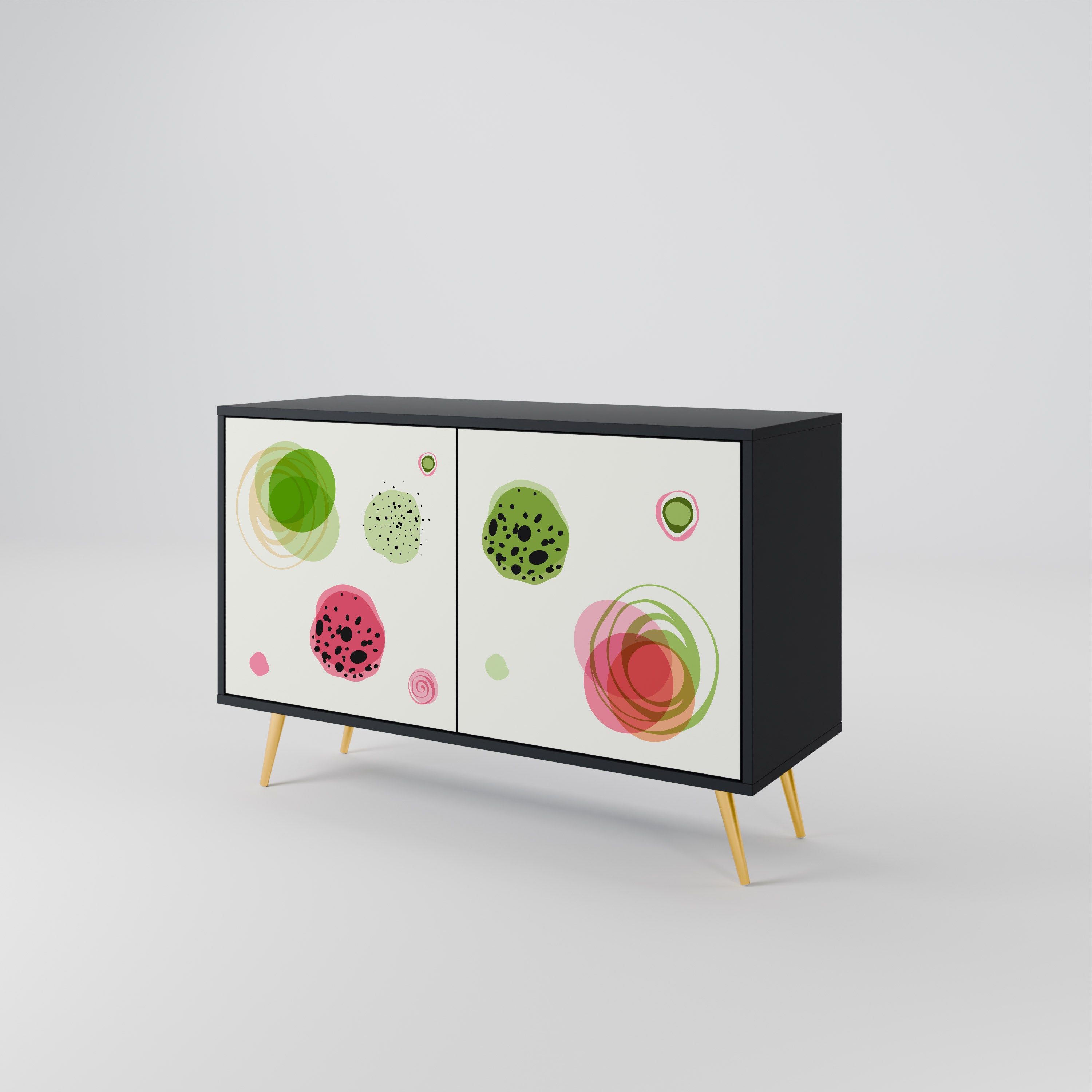 COLORFUL COSMOS 2-Door Sideboard