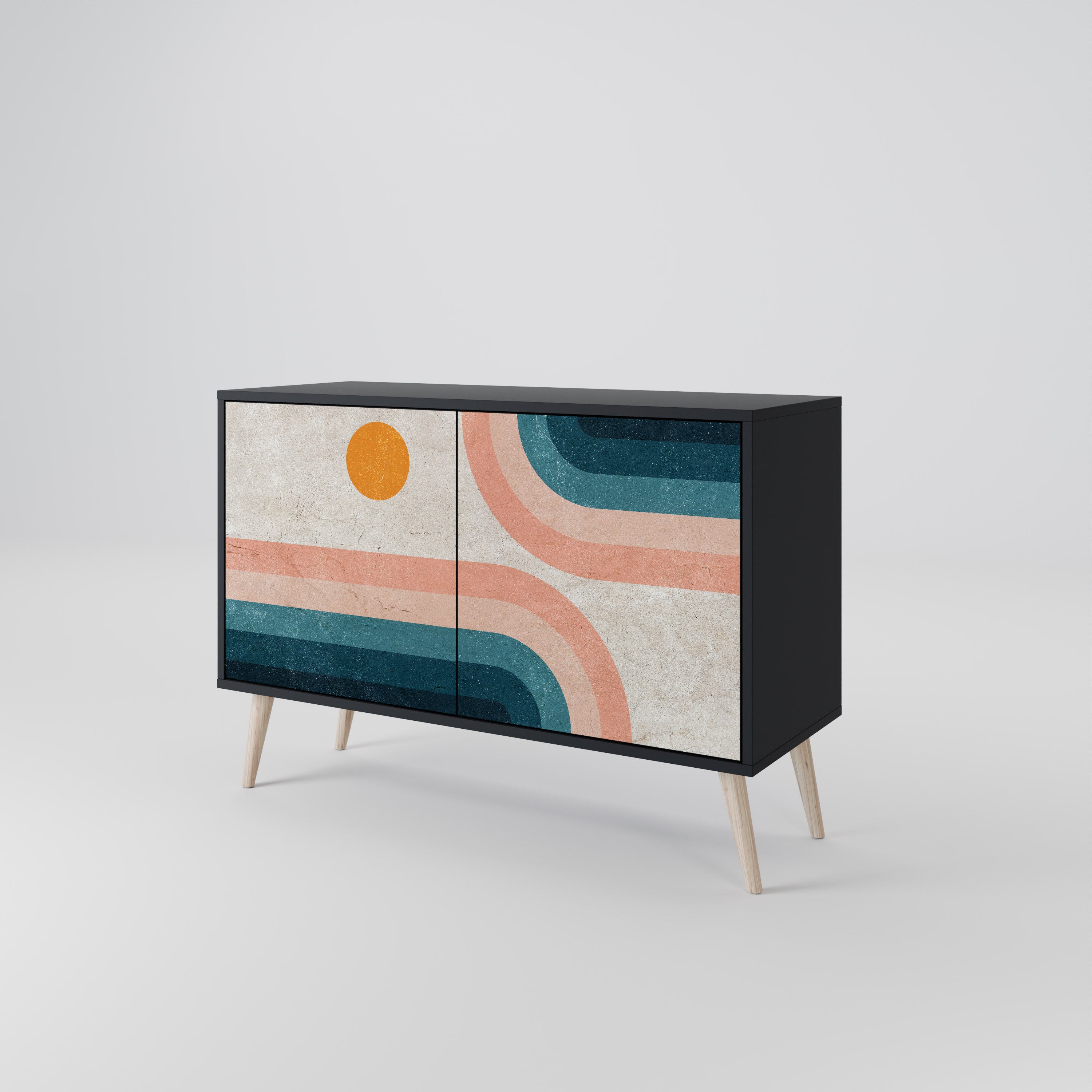 TWO HALVES 2-Door Sideboard