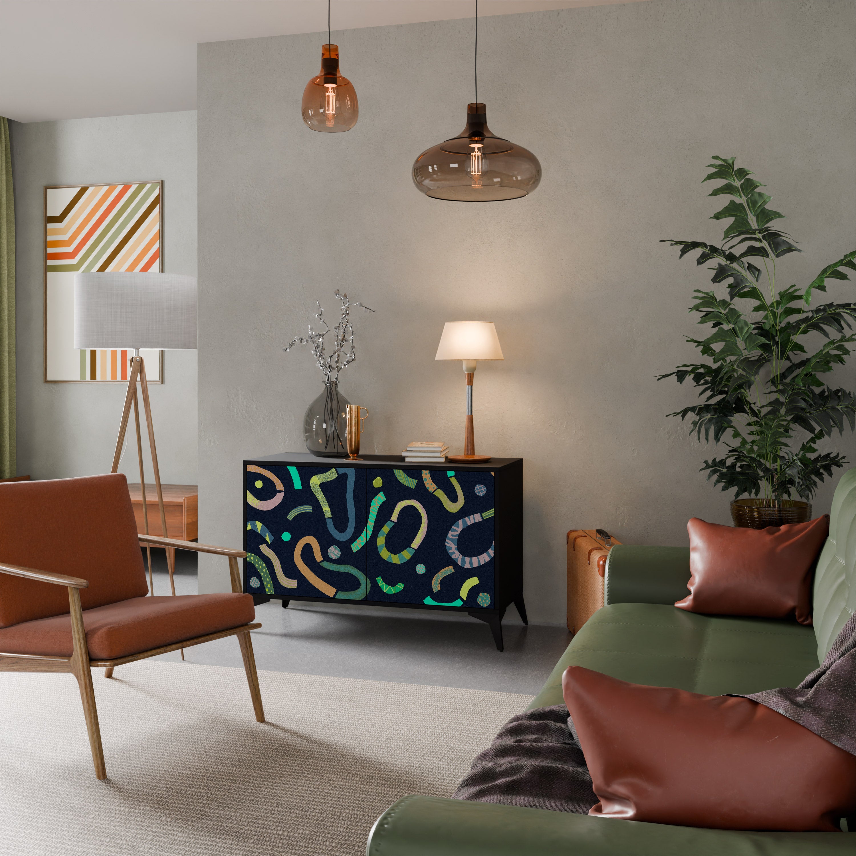 CONTRAST DANCE 2-Door Sideboard