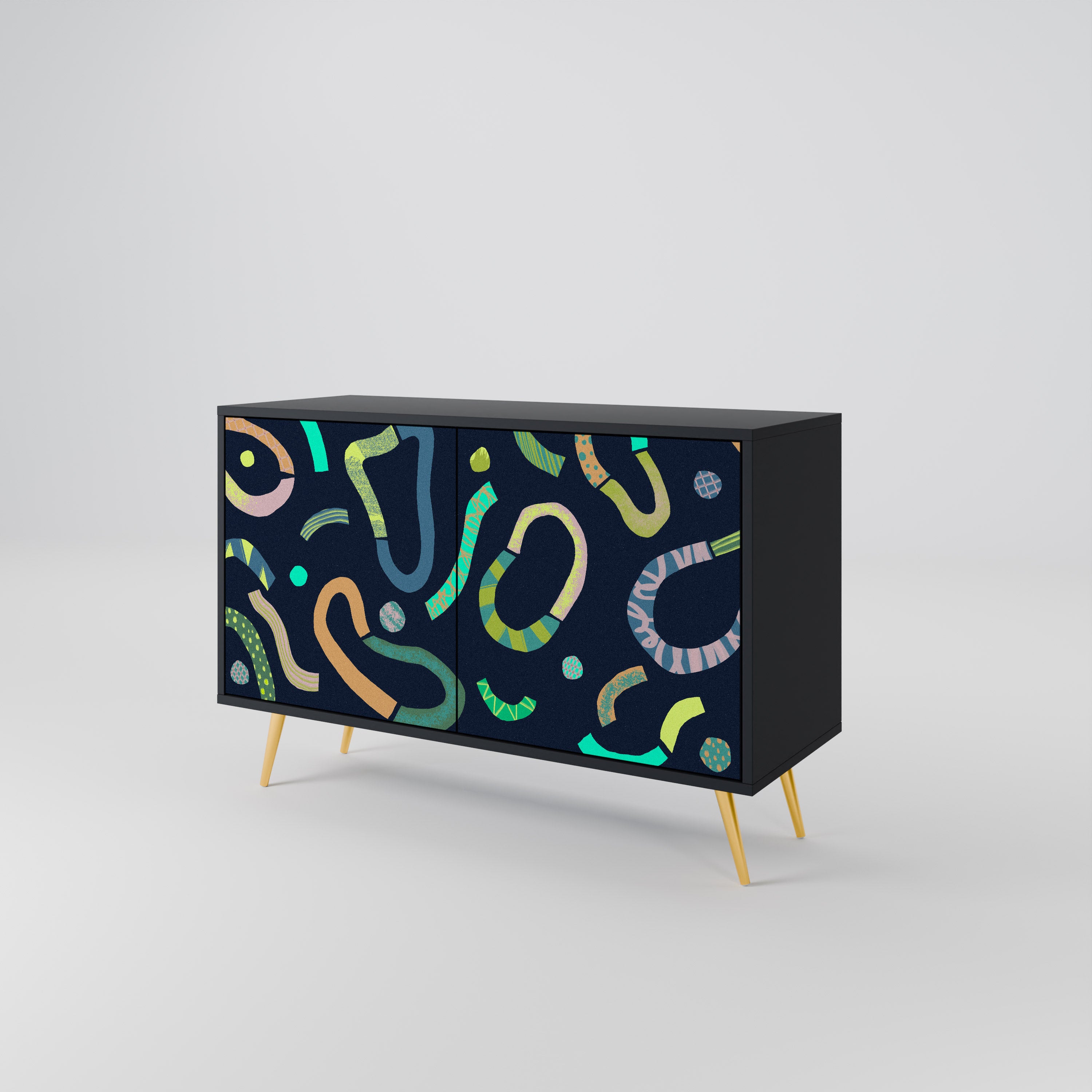 CONTRAST DANCE 2-Door Sideboard
