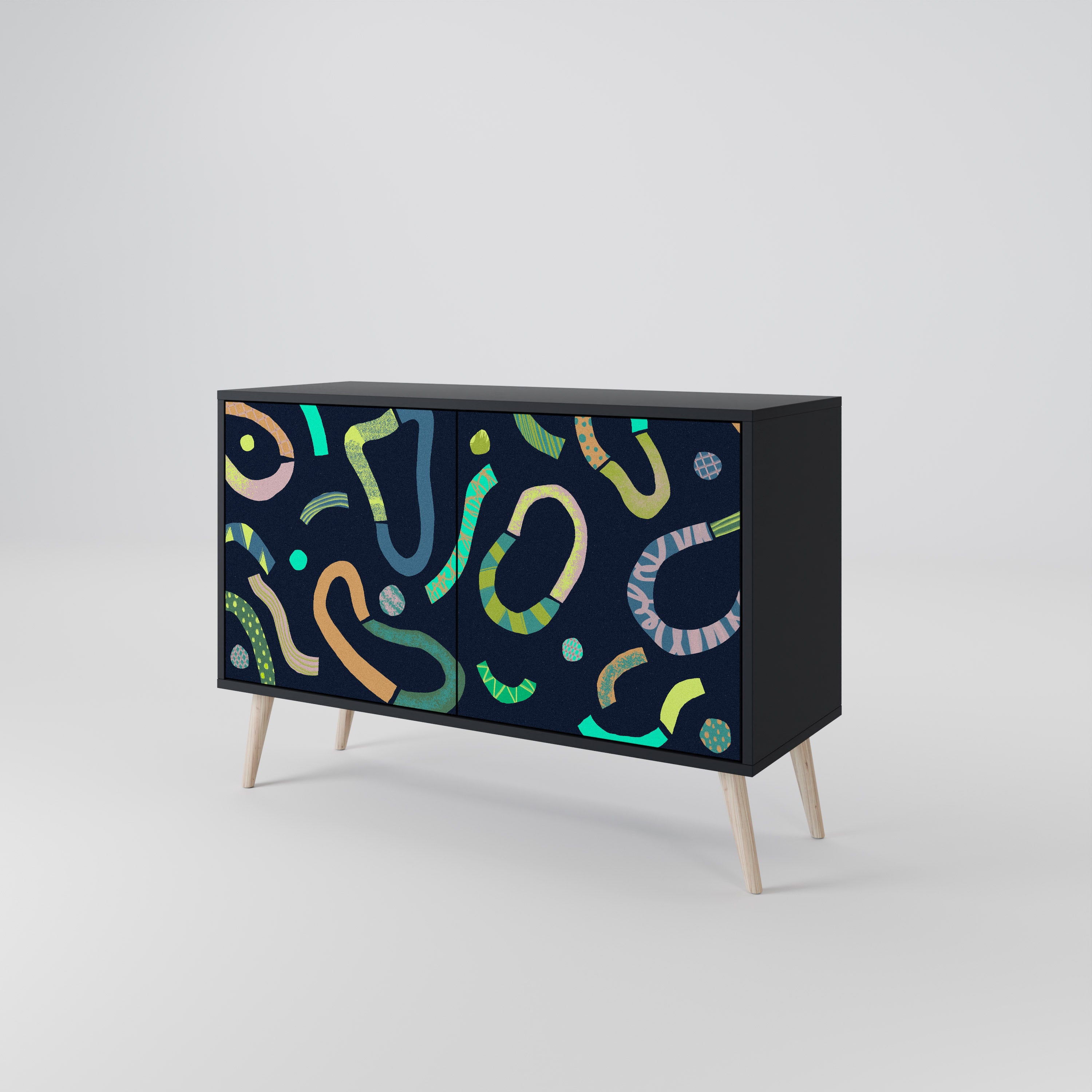 CONTRAST DANCE 2-Door Sideboard