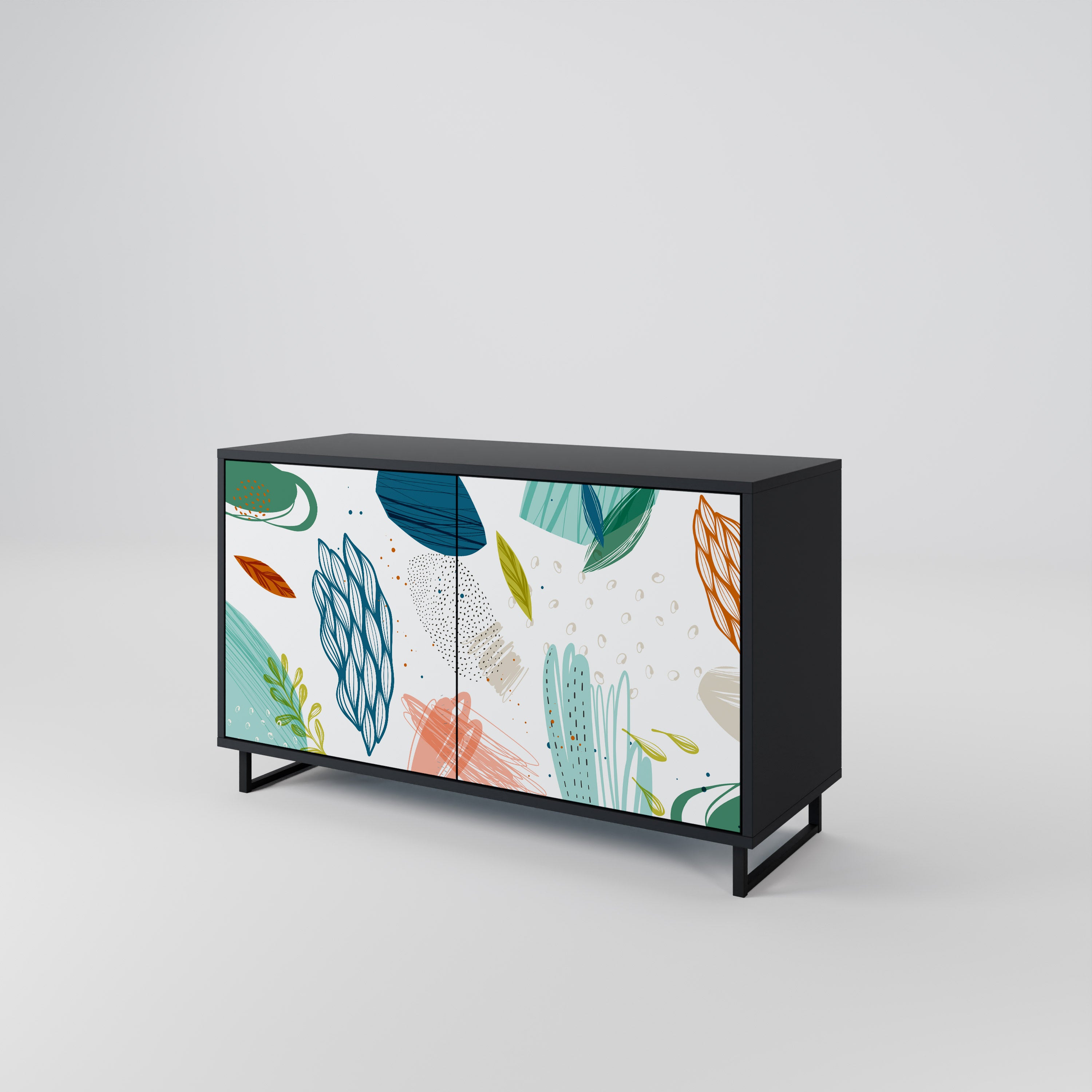 BOTANICAL HURRICANE 2-Door Sideboard