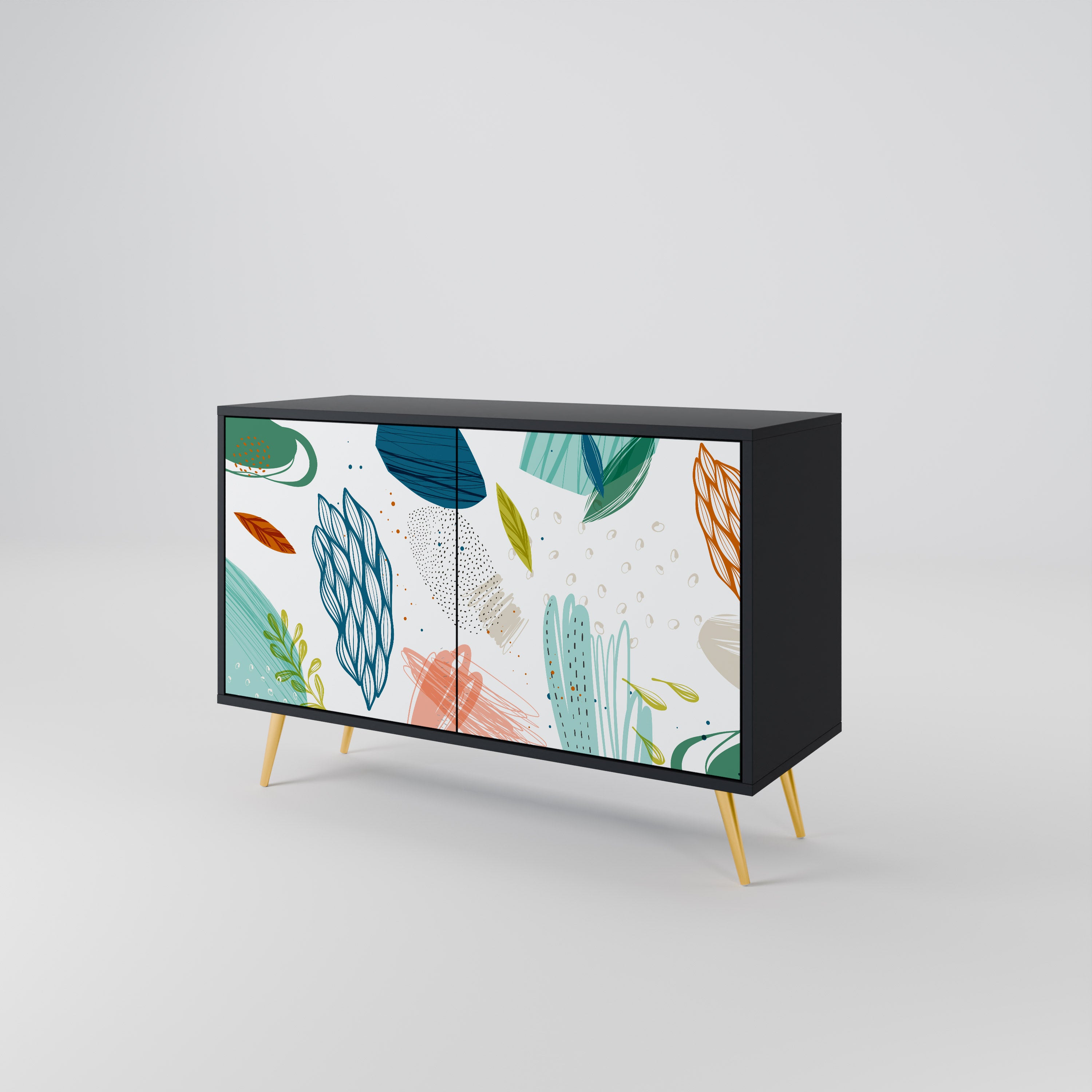 BOTANICAL HURRICANE 2-Door Sideboard