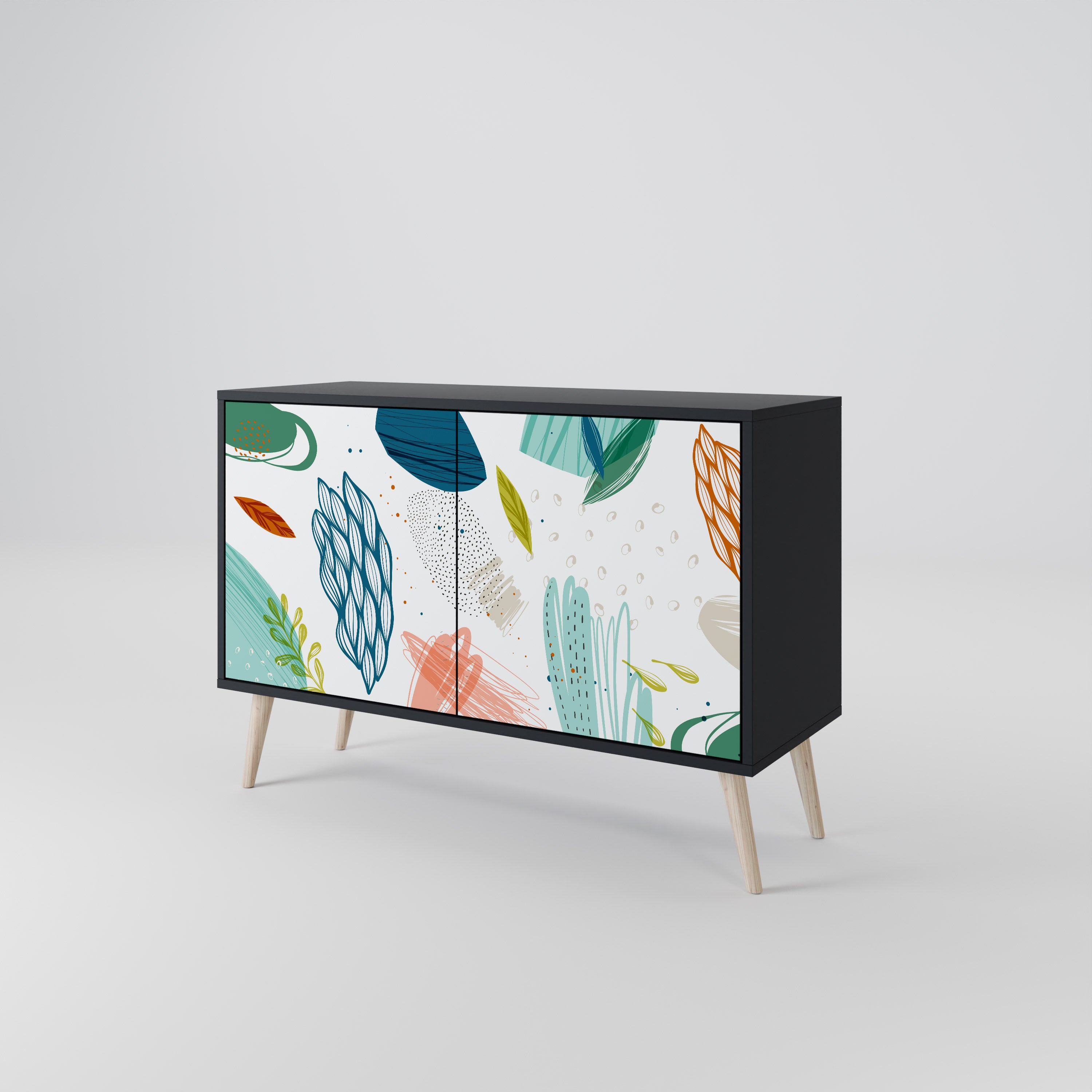 BOTANICAL HURRICANE 2-Door Sideboard