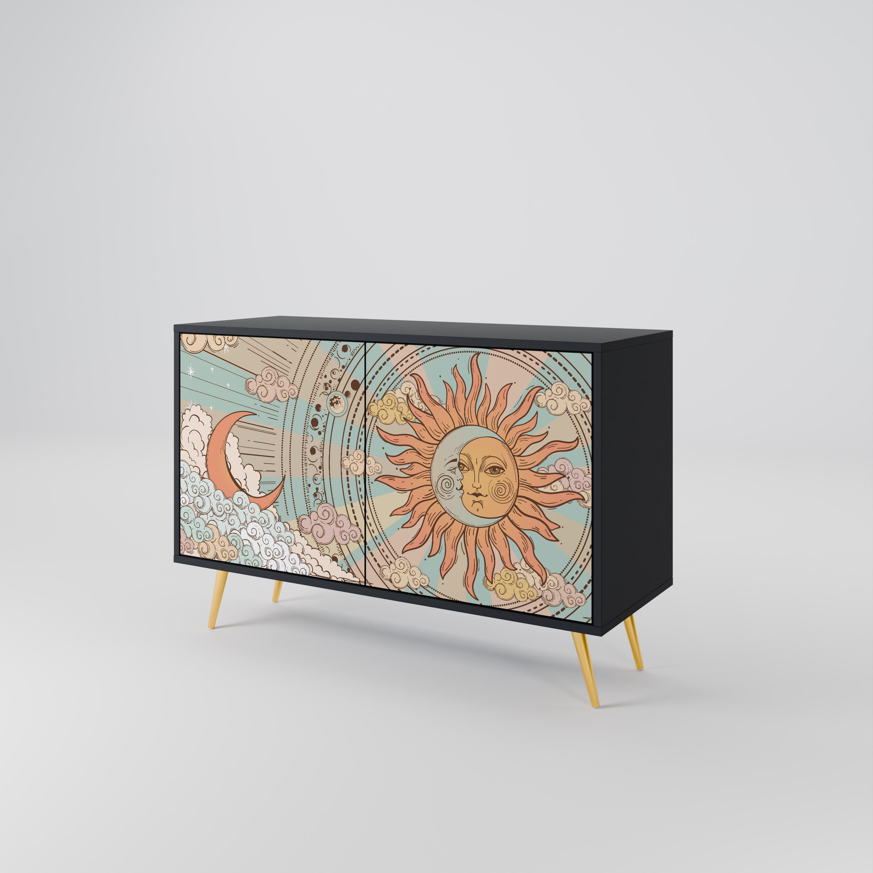 MYSTICAL STRUCTURE 2-Door Sideboard