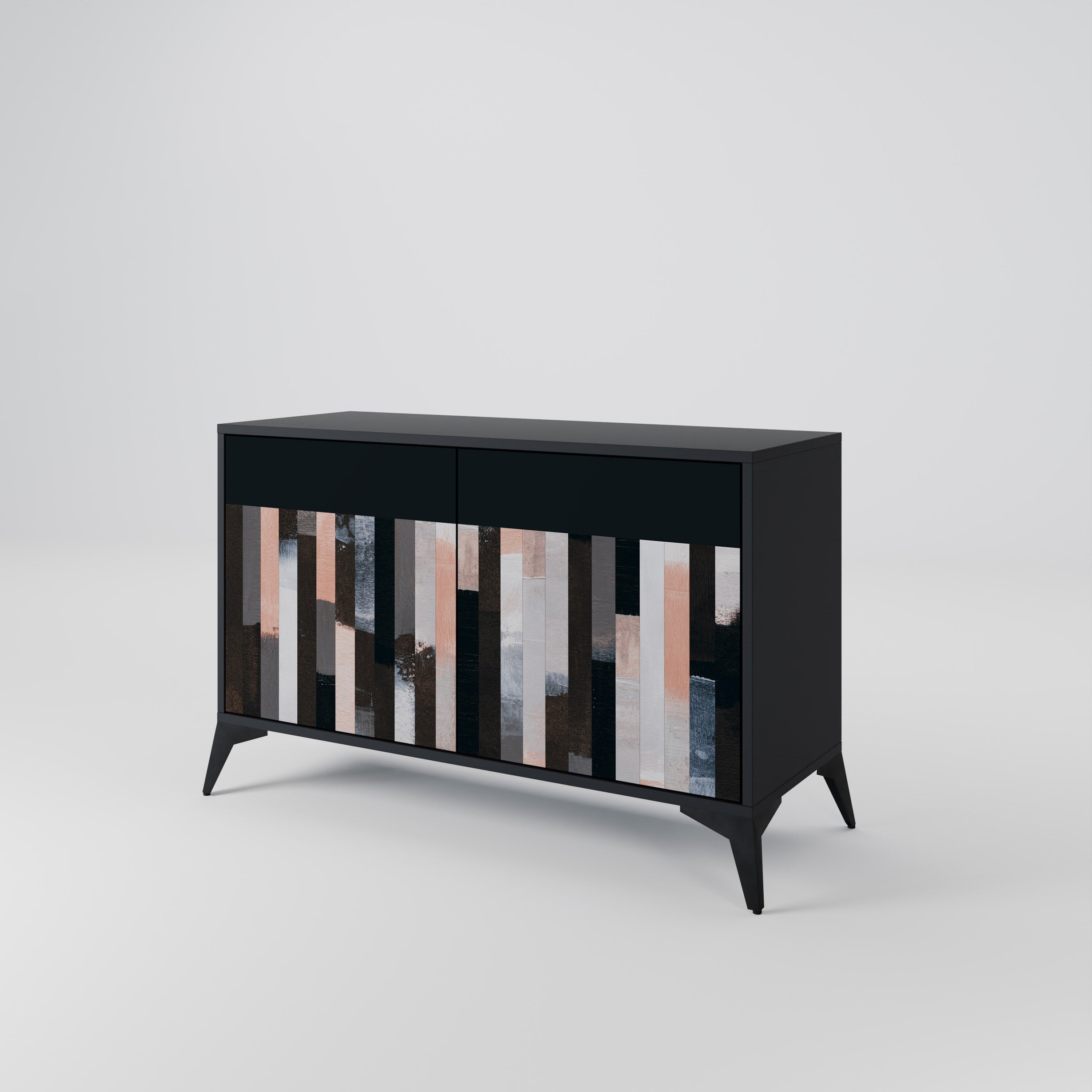 COLLAGE OF RECTANGLES 2-Door Sideboard