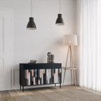 COLLAGE OF RECTANGLES 2-Door Sideboard
