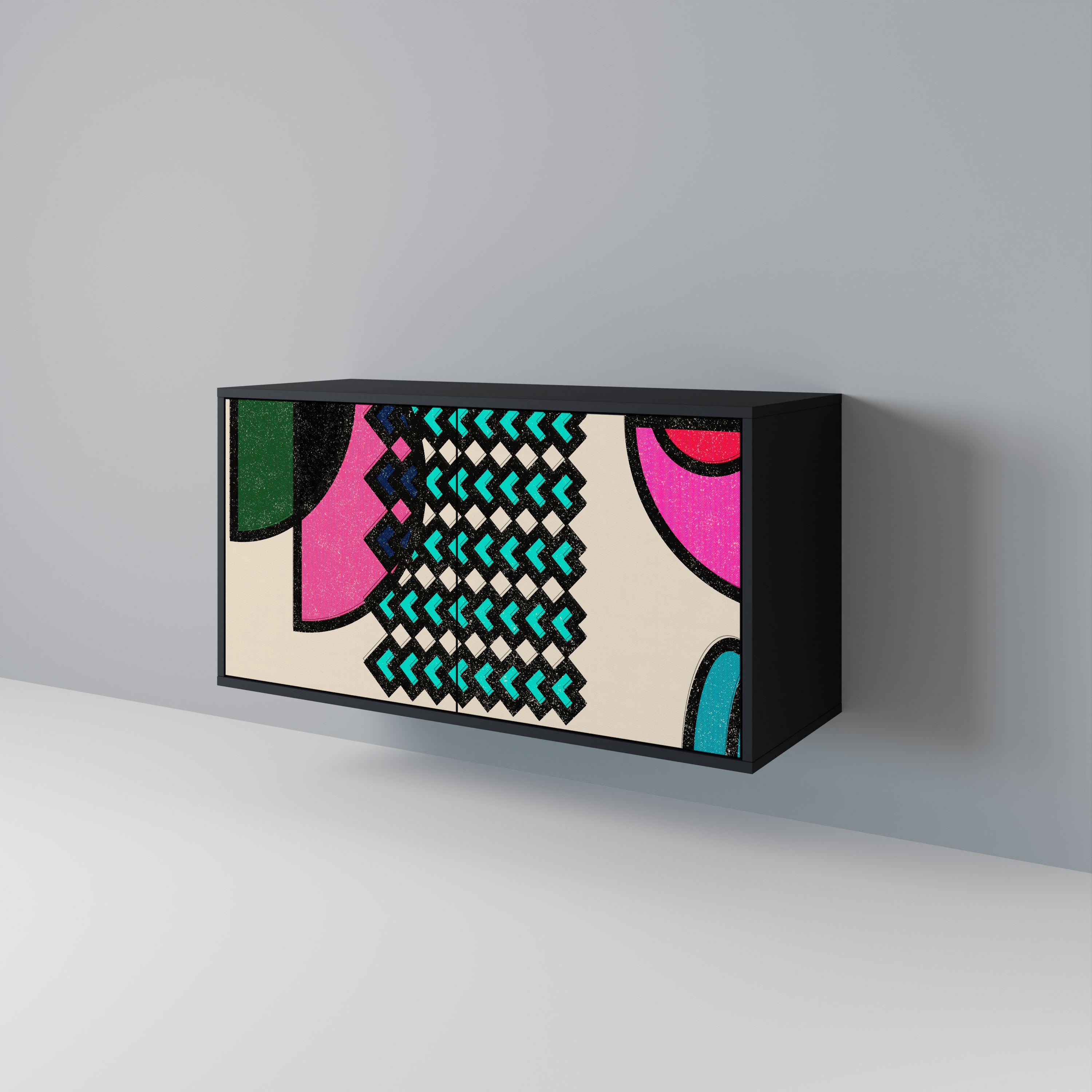GEOMETRIC RHAPSODY 2-Door Sideboard