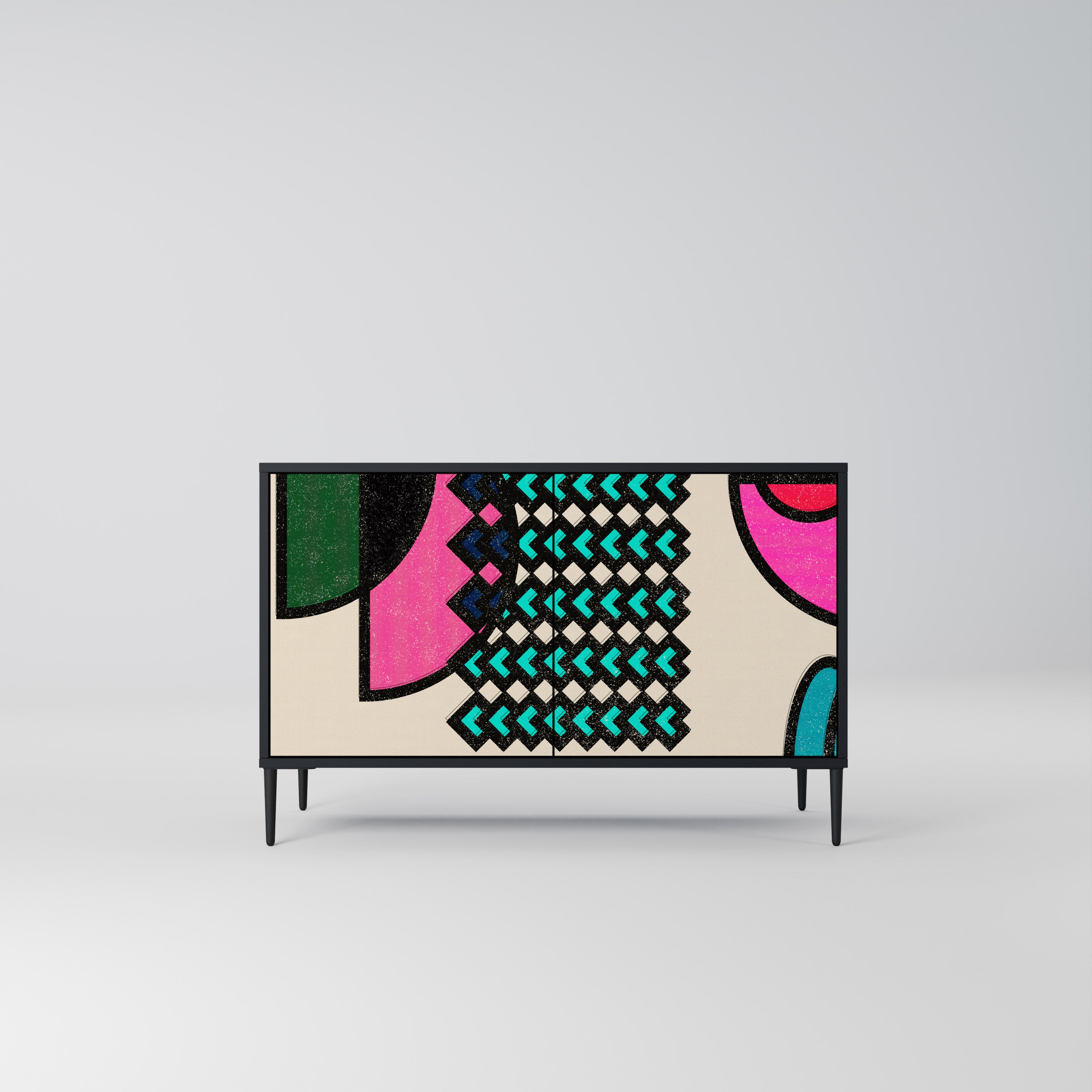 GEOMETRIC RHAPSODY 2-Door Sideboard