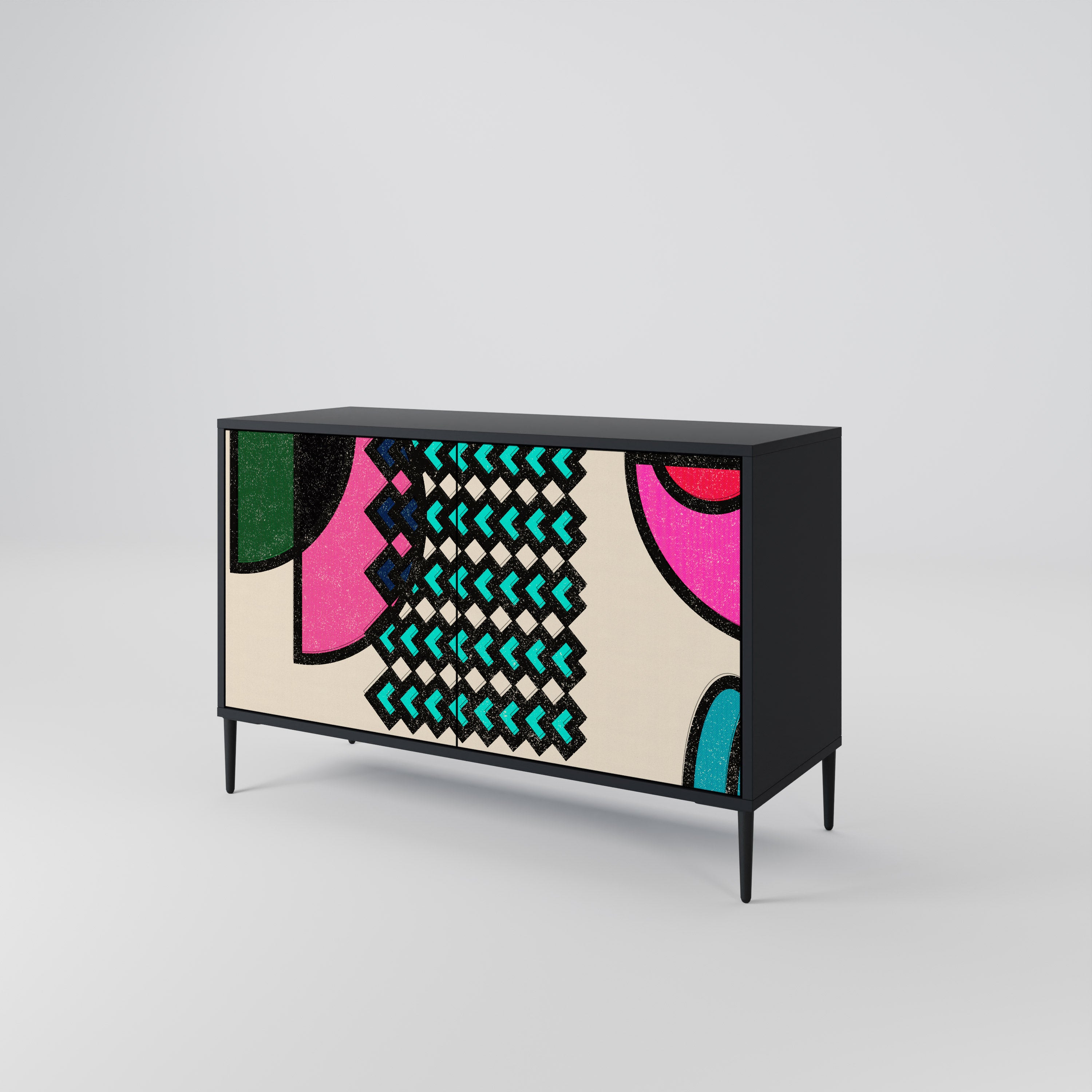 GEOMETRIC RHAPSODY 2-Door Sideboard