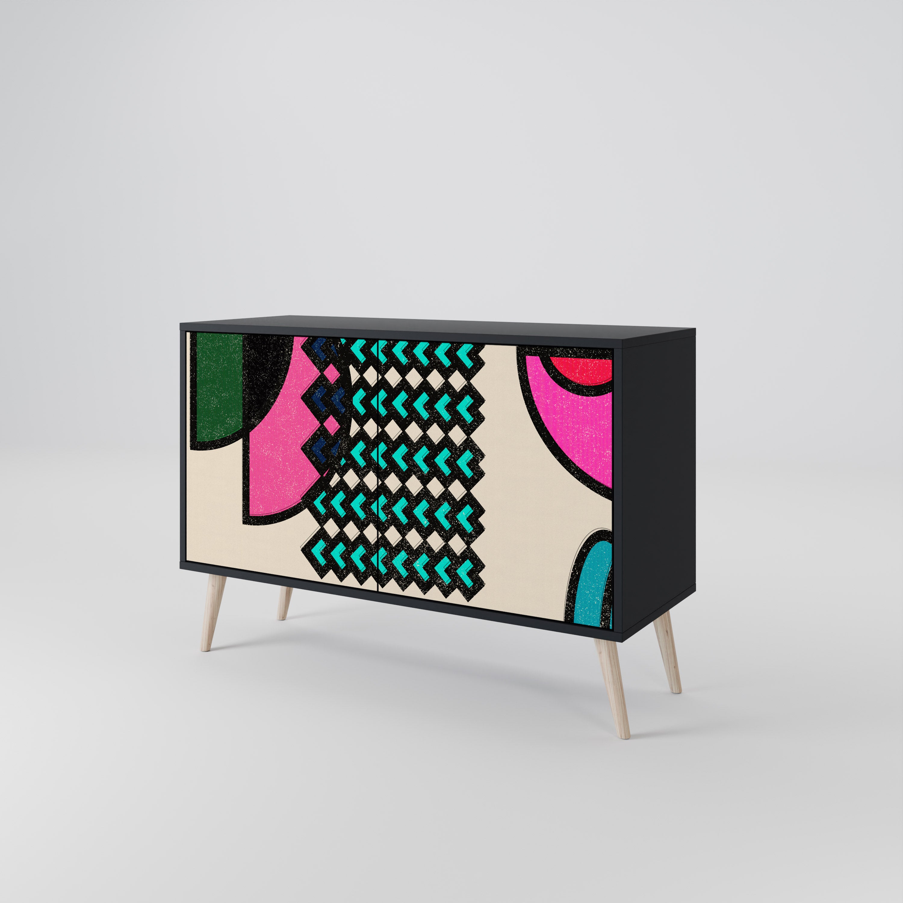 GEOMETRIC RHAPSODY 2-Door Sideboard