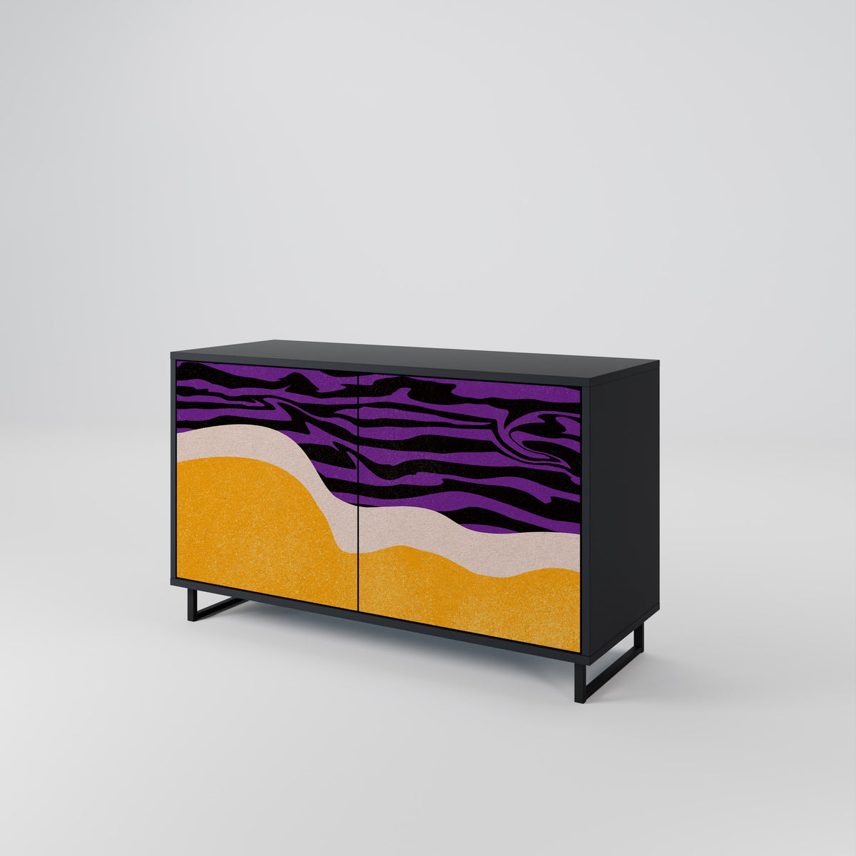 INDEPENDENT BORDER Dvoudveřová komoda