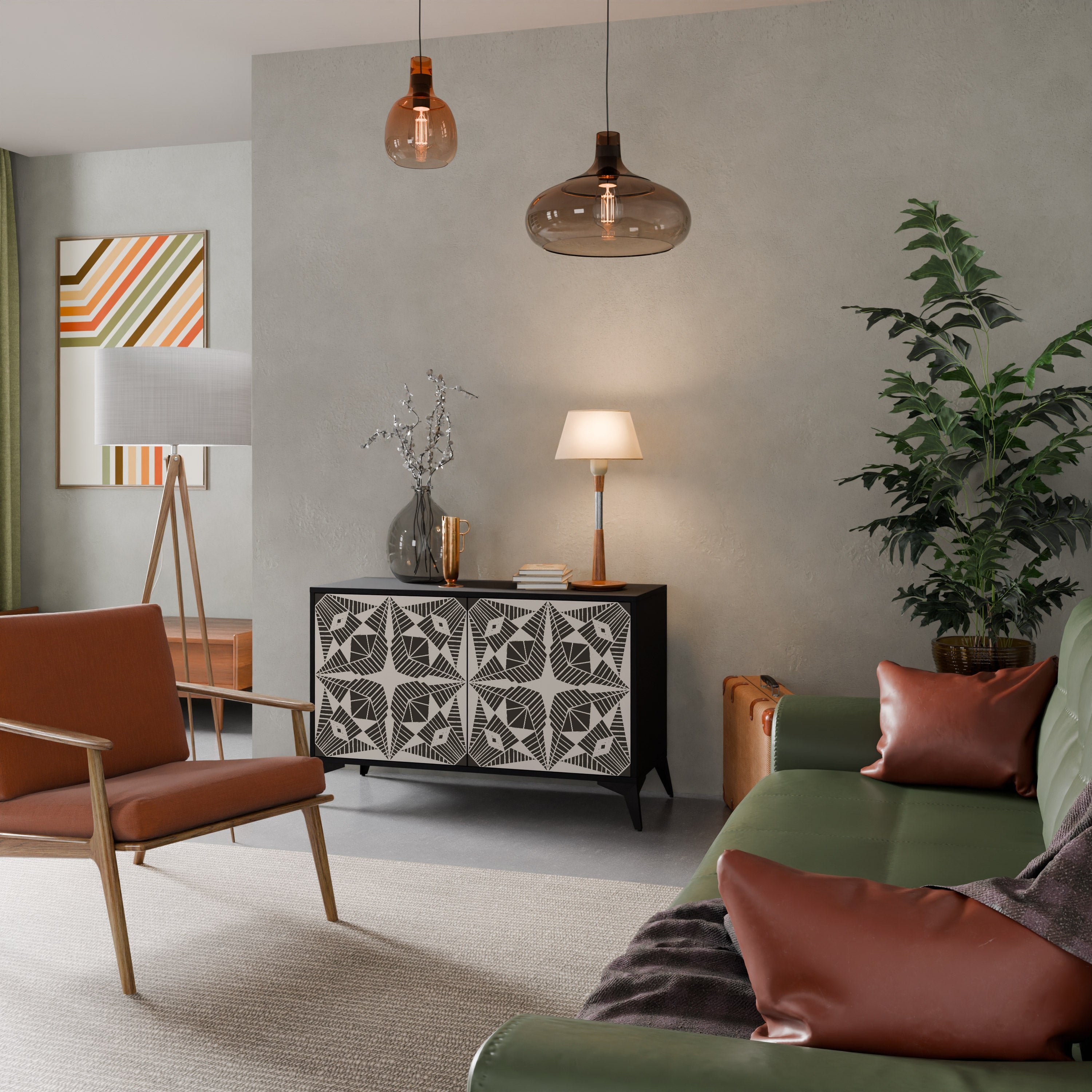 MONOCHROME NEXUS 2-Door Sideboard