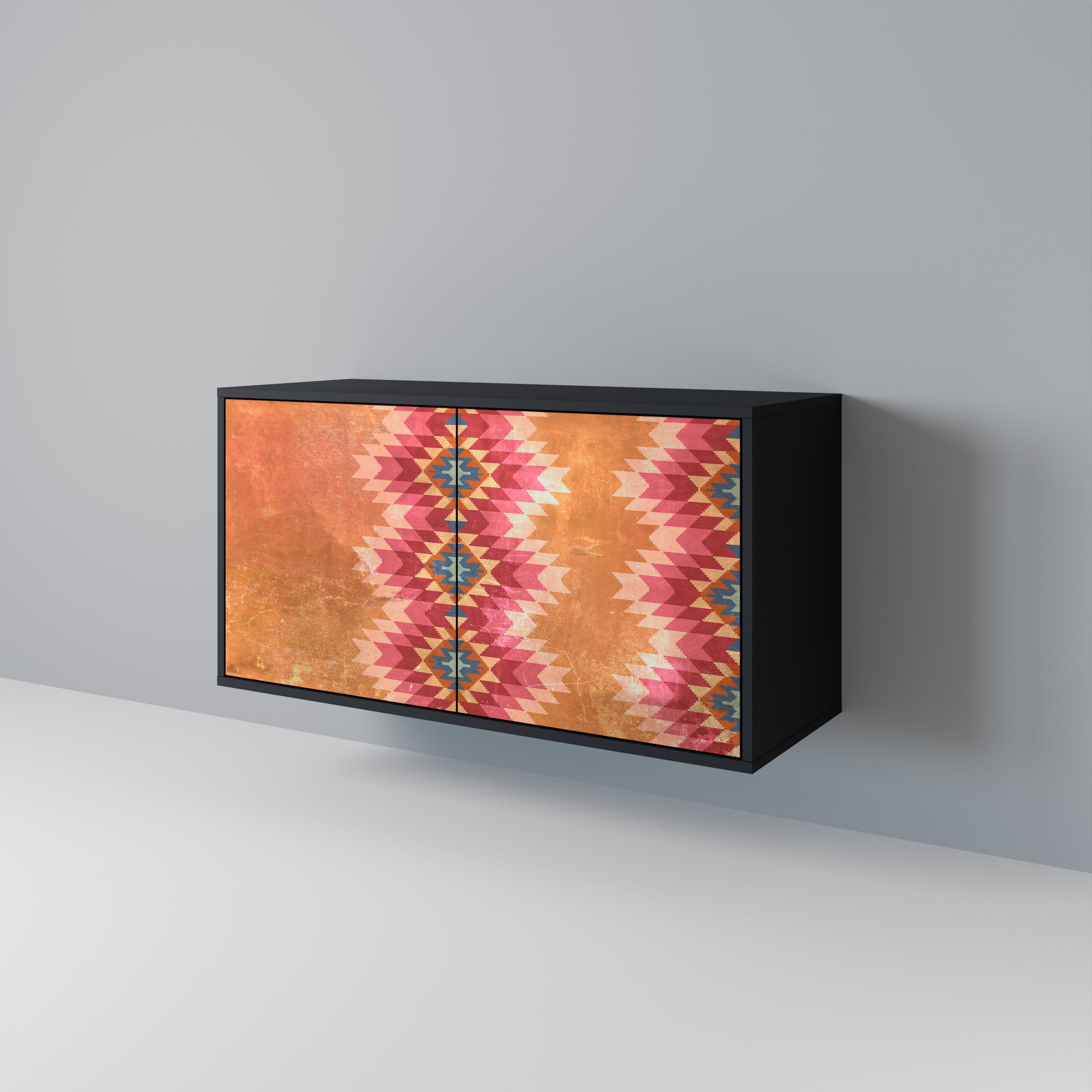 INDIAN FOLK 2-Door Sideboard