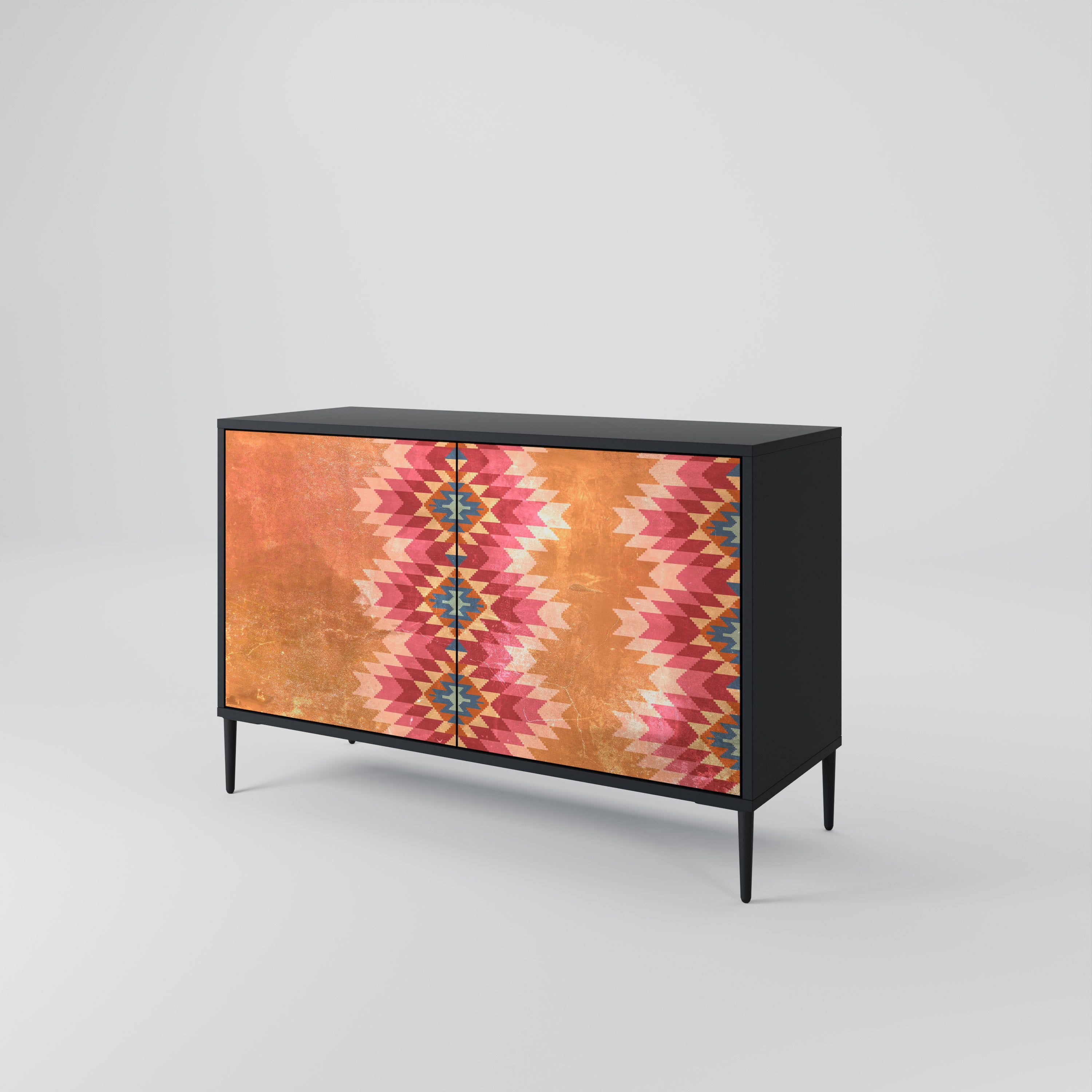 INDIAN FOLK 2-Door Sideboard
