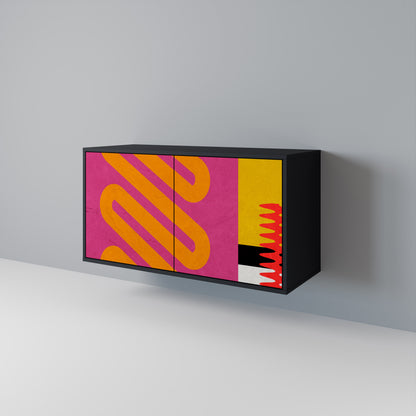 VIVID ART Dvoudveřová komoda