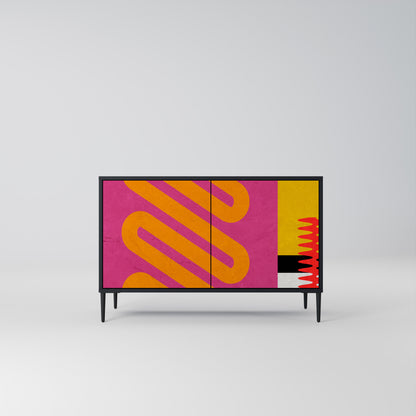 VIVID ART Dvoudveřová komoda