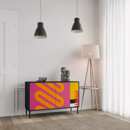 VIVID ART Dvoudveřová komoda