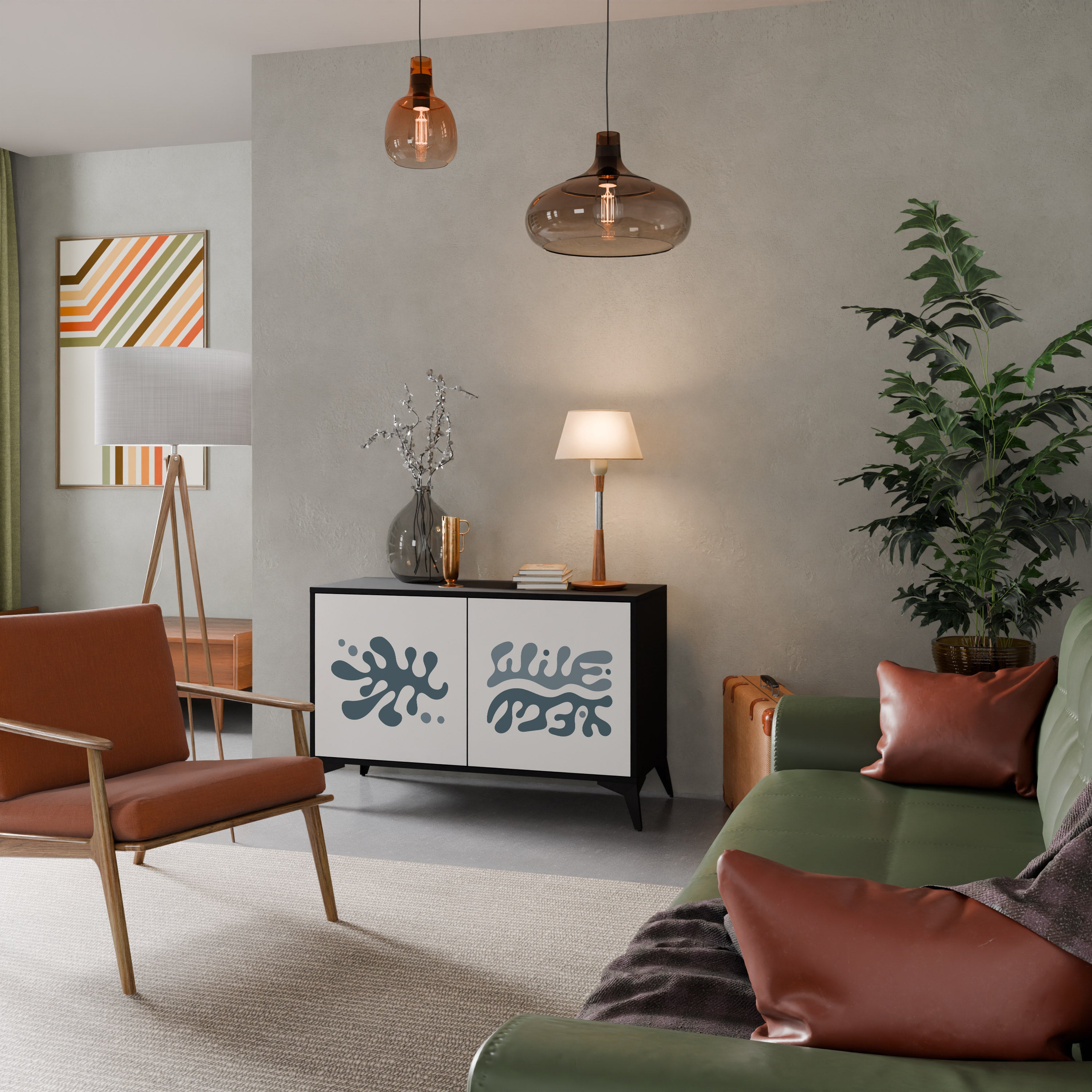 WONDERLAND VEGETATION 2-Door Sideboard