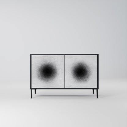 BLACK HOLE Dvoudveřová komoda