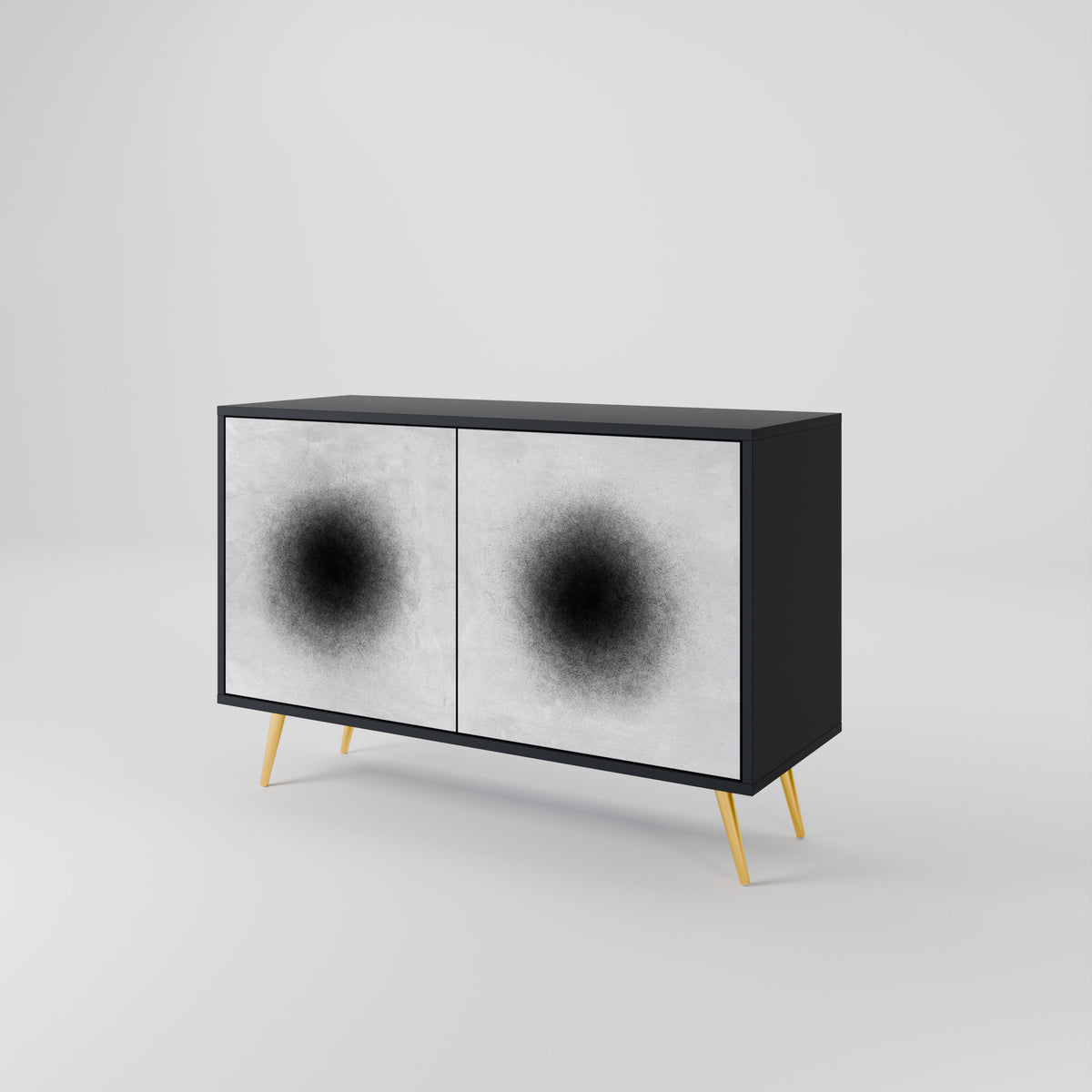 BLACK HOLE Dvoudveřová komoda