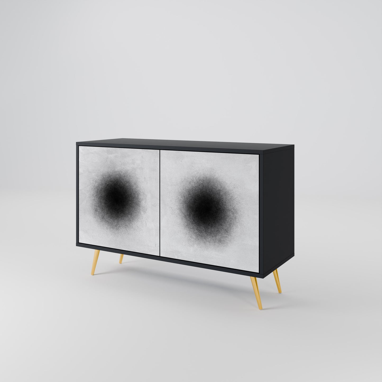 BLACK HOLE Dvoudveřová komoda