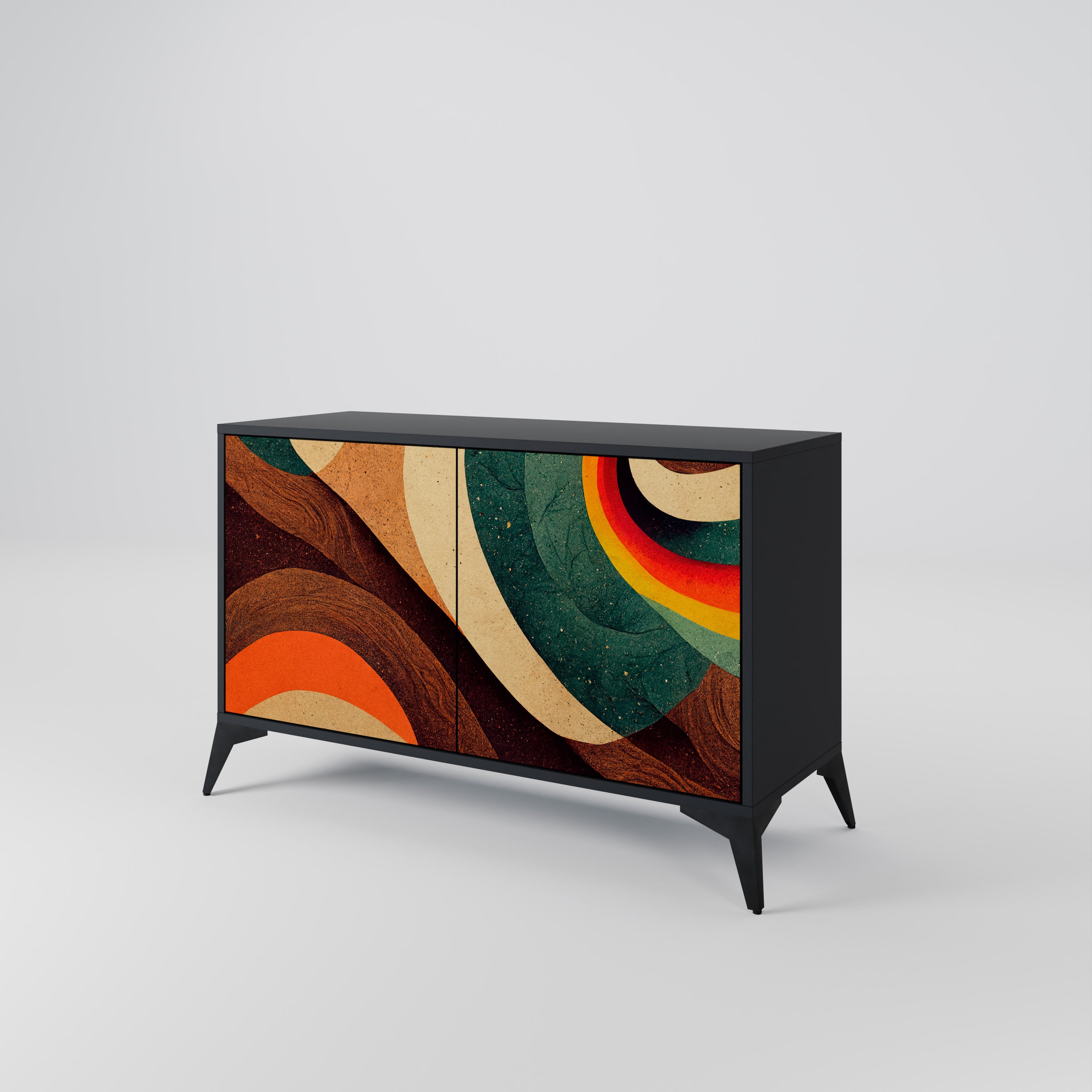 COLORFUL STRANDS 2-Door Sideboard