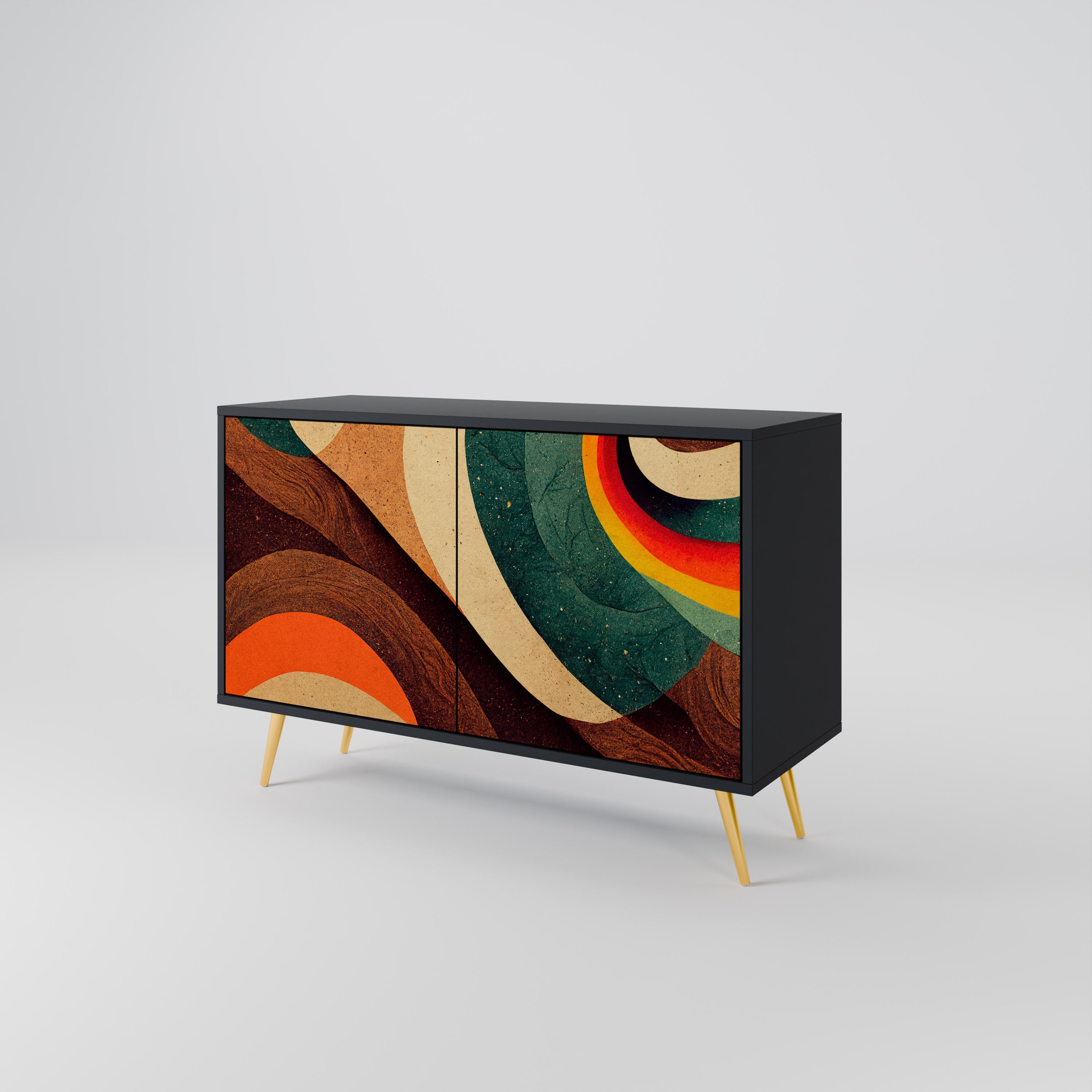 COLORFUL STRANDS 2-Door Sideboard