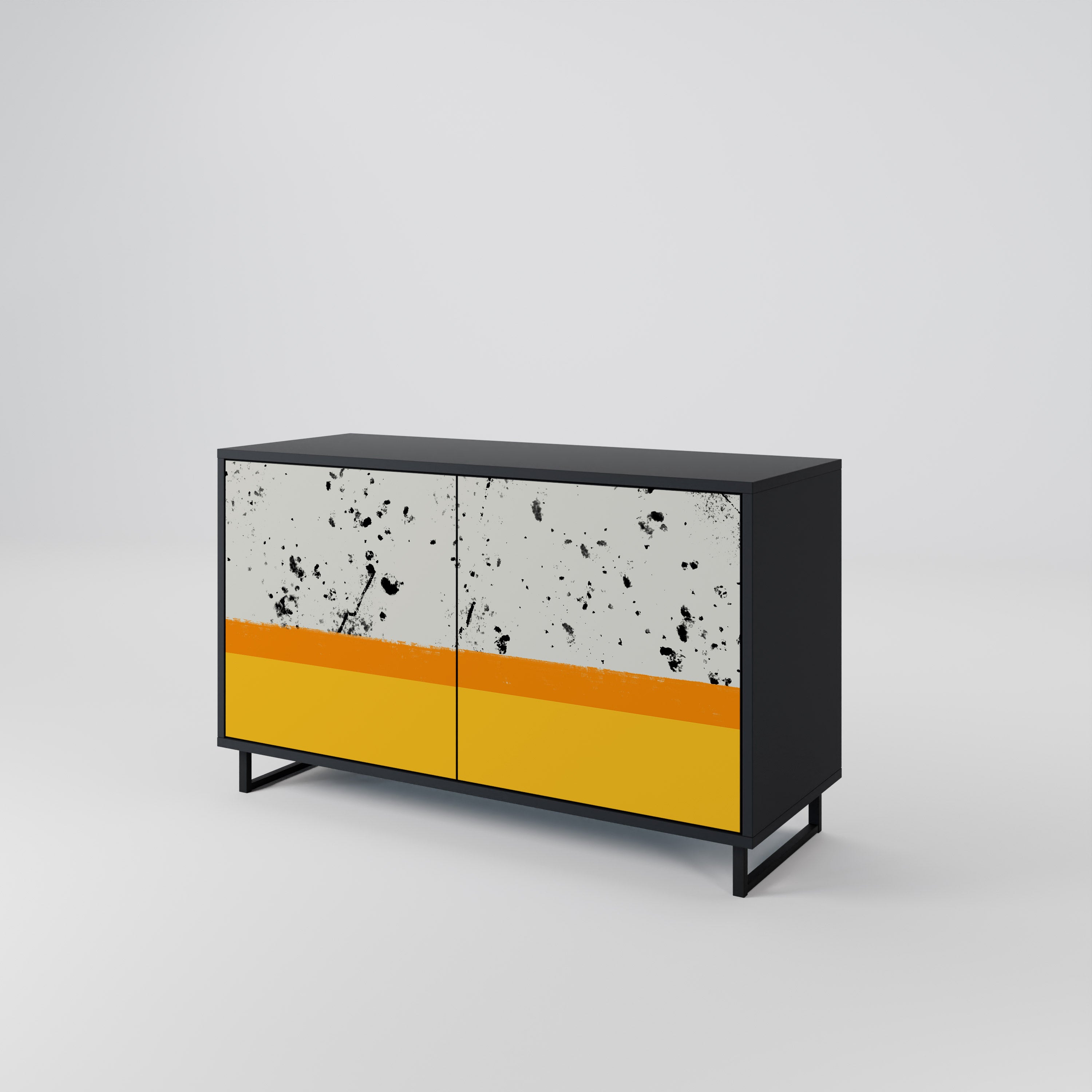 DYED BY ORANGE 2-Door Sideboard