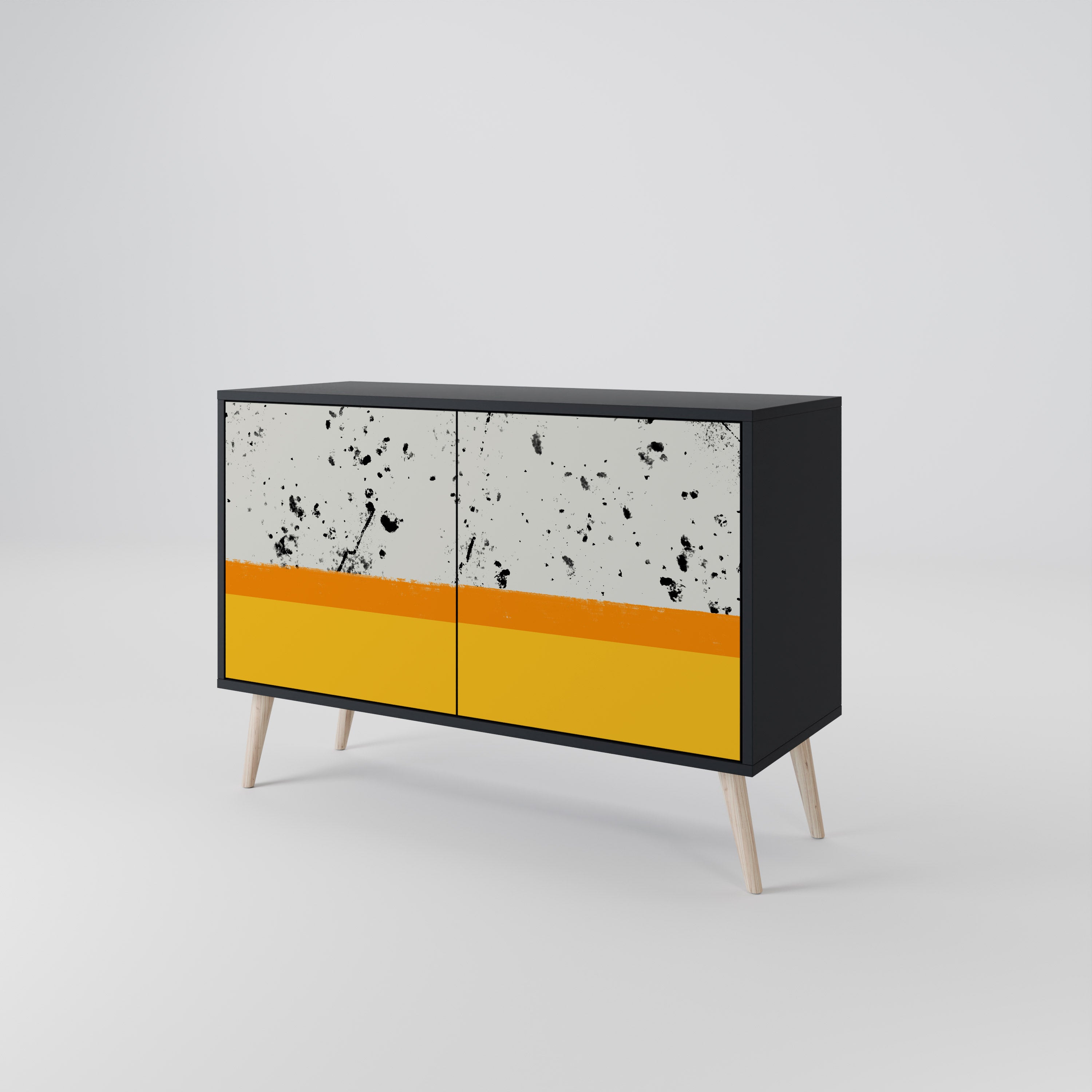 DYED BY ORANGE 2-Door Sideboard