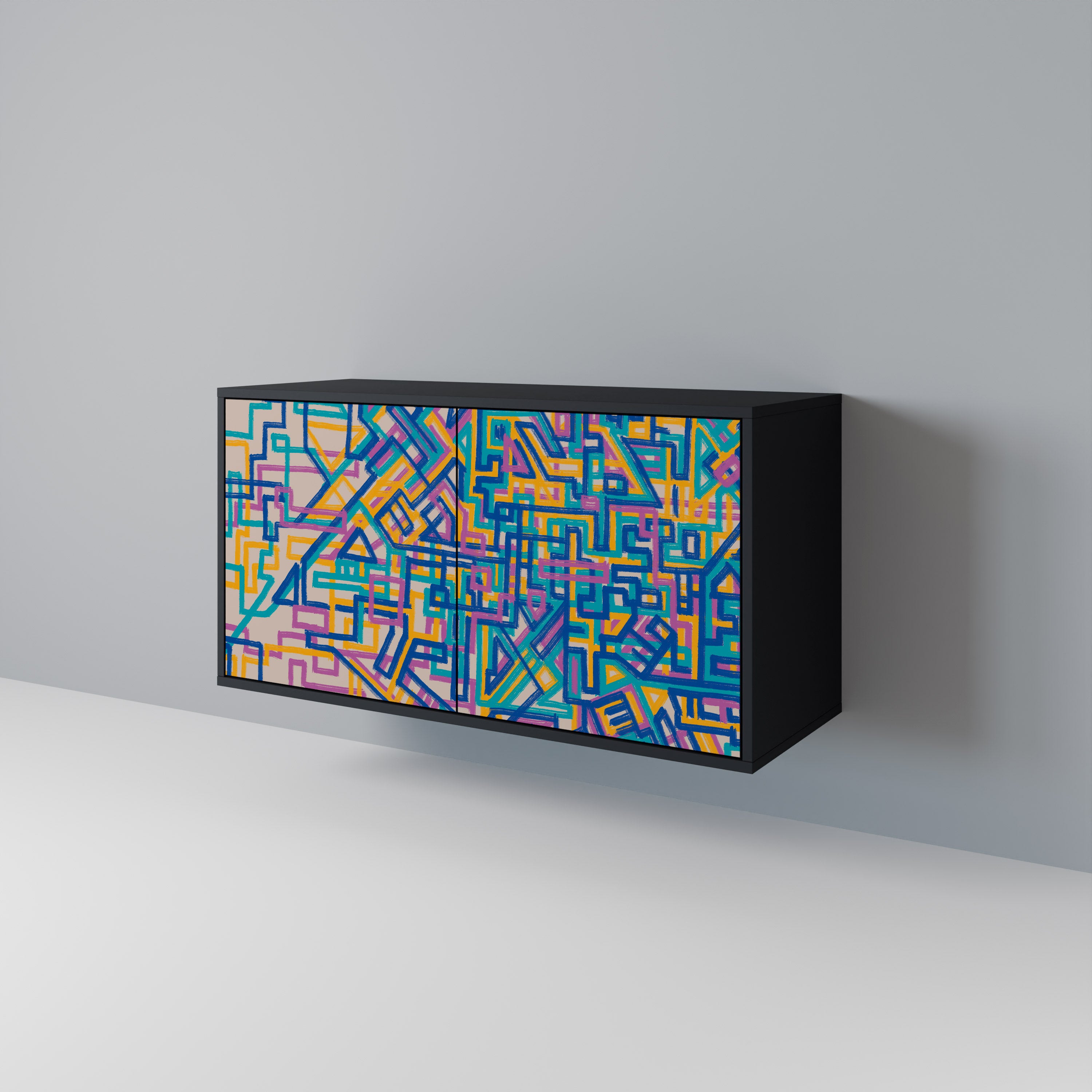 MEMORIES MAP 2-Door Sideboard