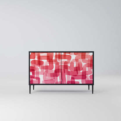 KALEIDOSCOPIC CUBISM Dvoudveřová komoda
