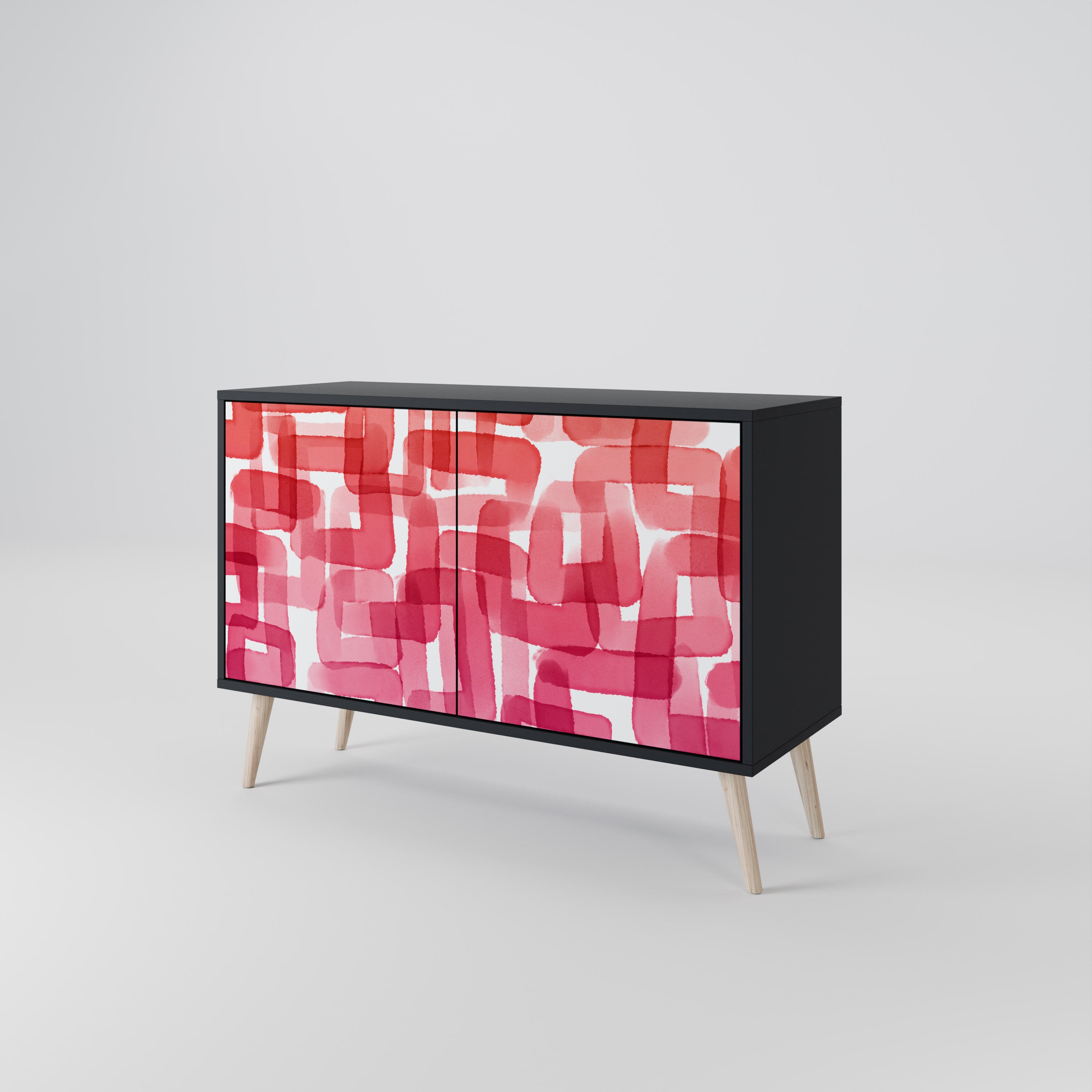 KALEIDOSCOPIC CUBISM 2-Door Sideboard