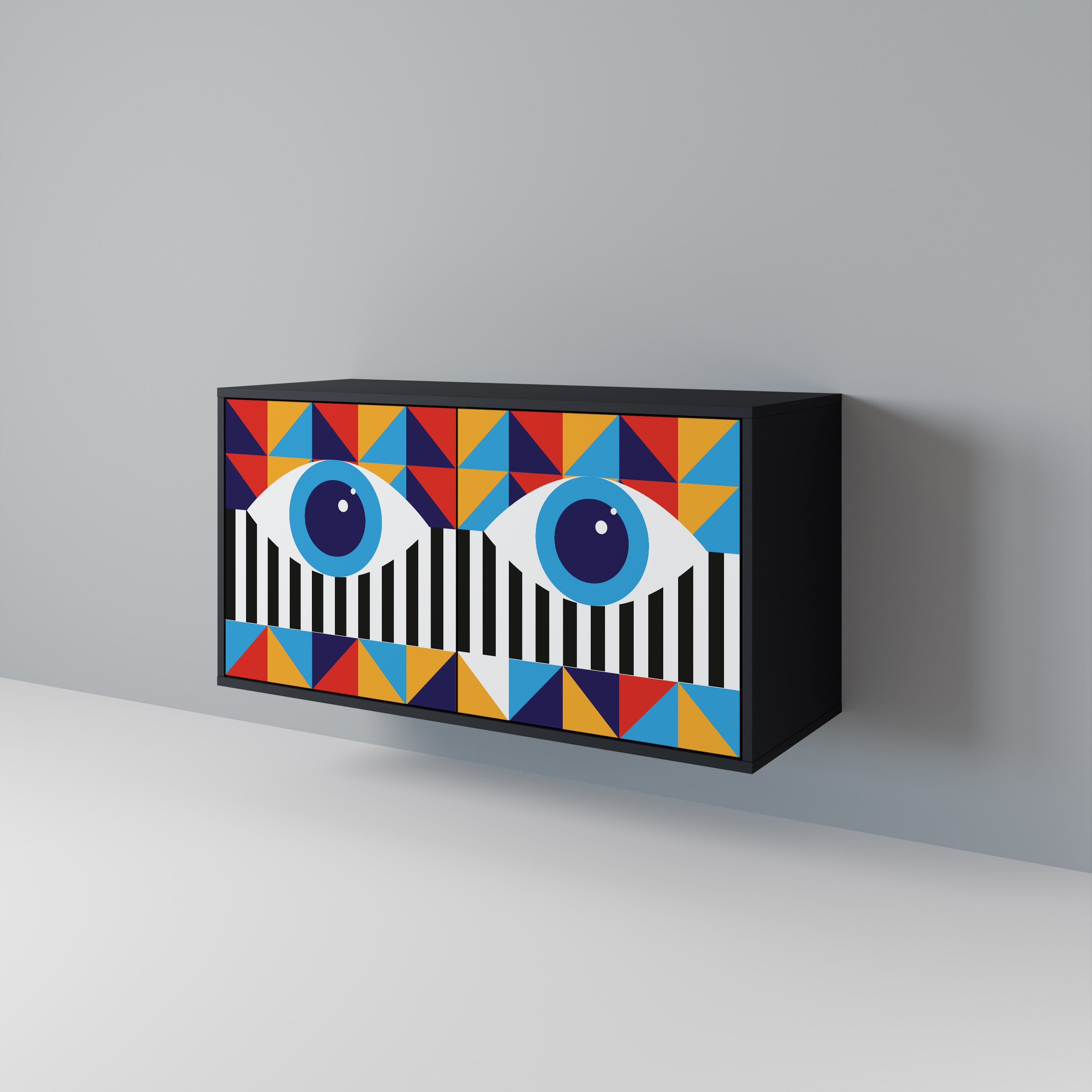 ABSTRACTION AND GEOMETRY 2-Door Sideboard