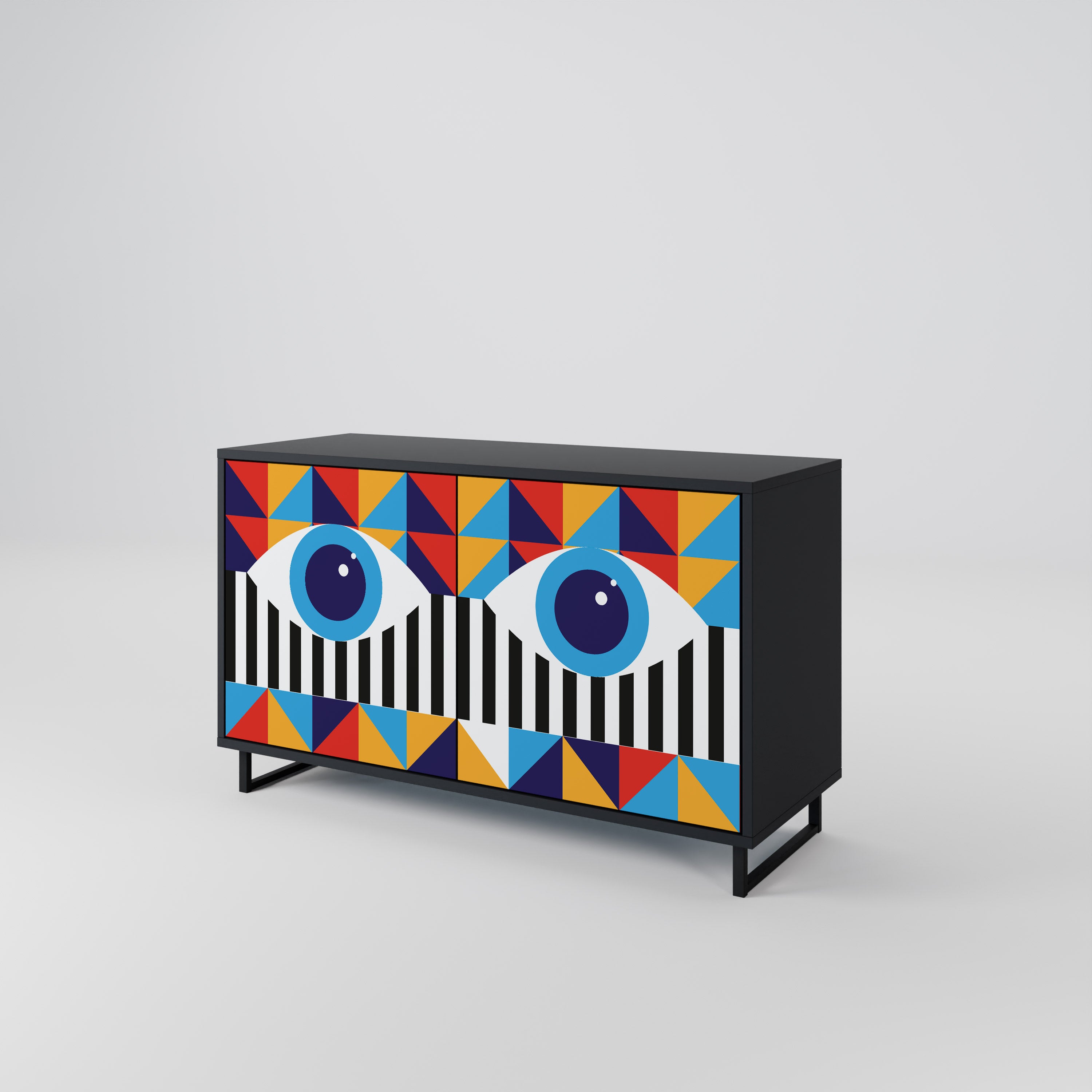 ABSTRACTION AND GEOMETRY 2-Door Sideboard