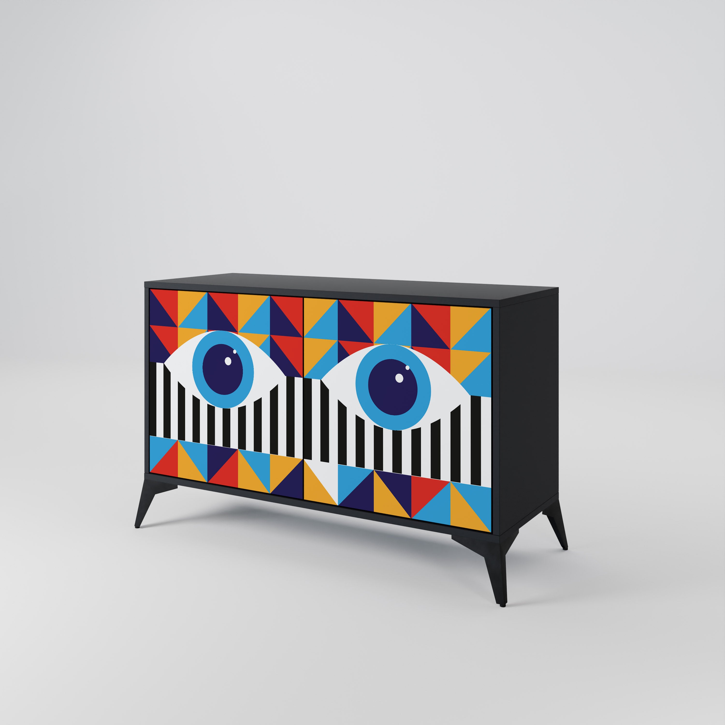 ABSTRACTION AND GEOMETRY 2-Door Sideboard