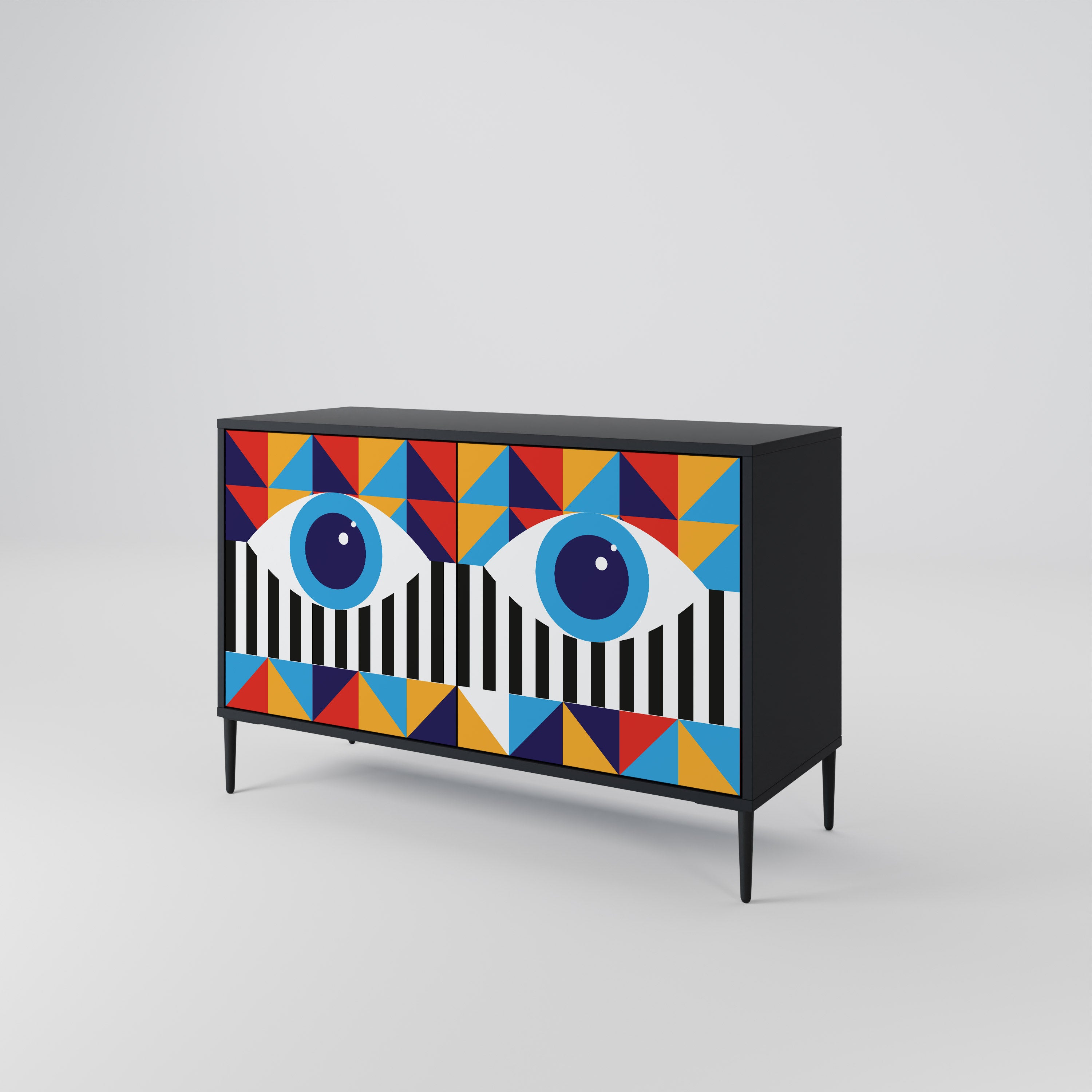 ABSTRACTION AND GEOMETRY 2-Door Sideboard