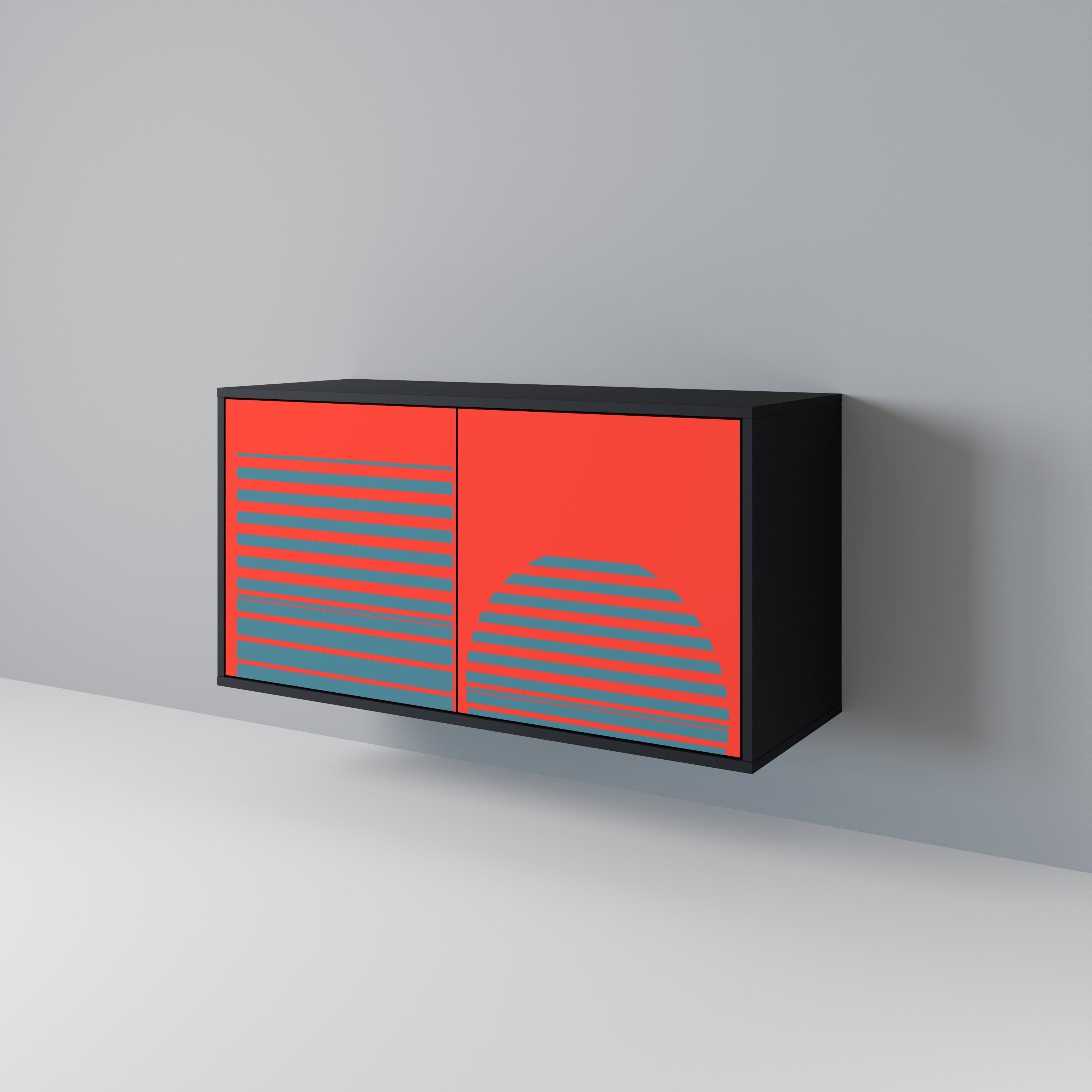 RISING GEOMETRY STARS 2-Door Sideboard
