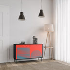 RISING GEOMETRY STARS 2-Door Sideboard
